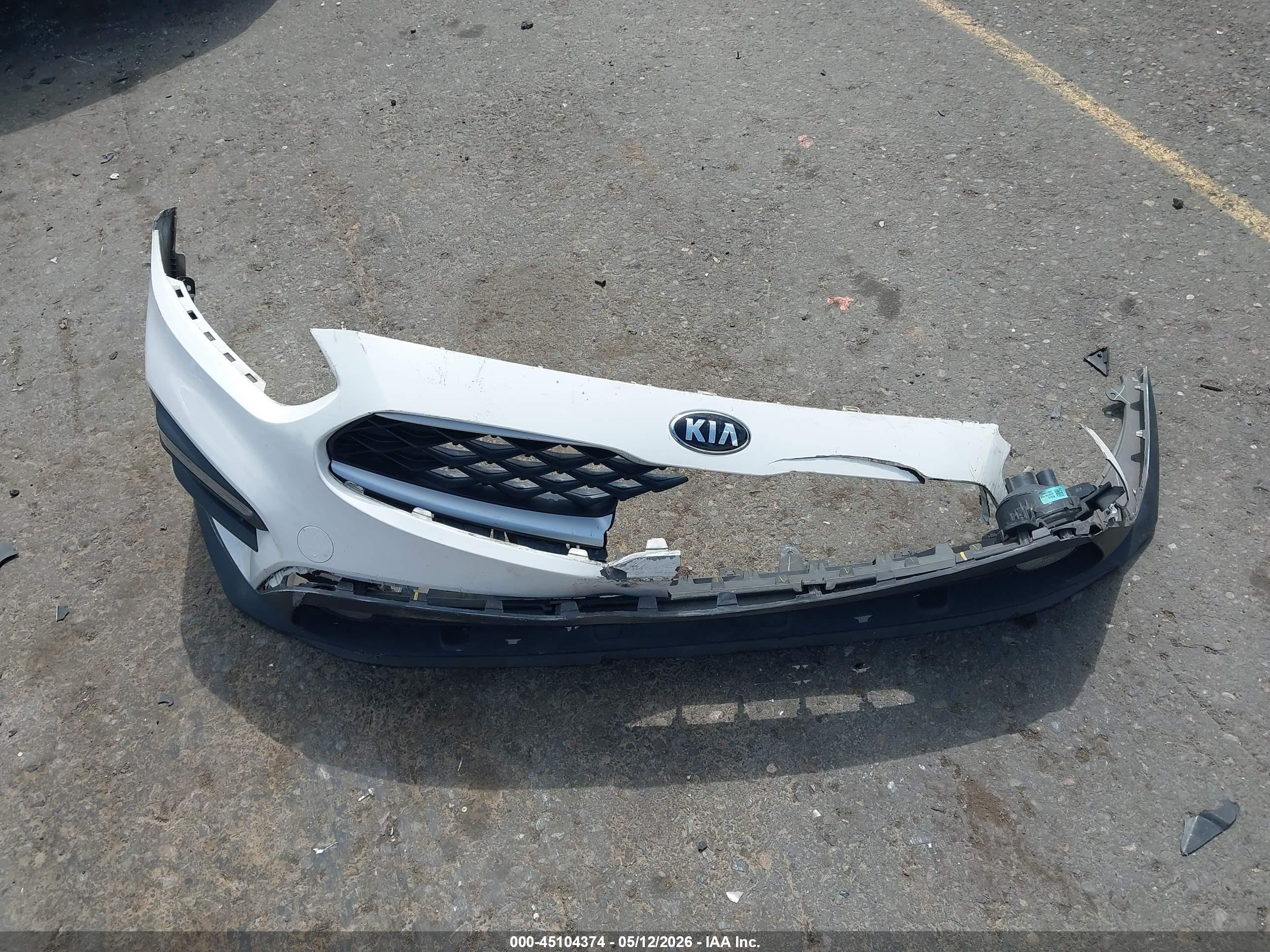 2020 Kia Forte Fe White vin: 3KPF24AD4LE235686