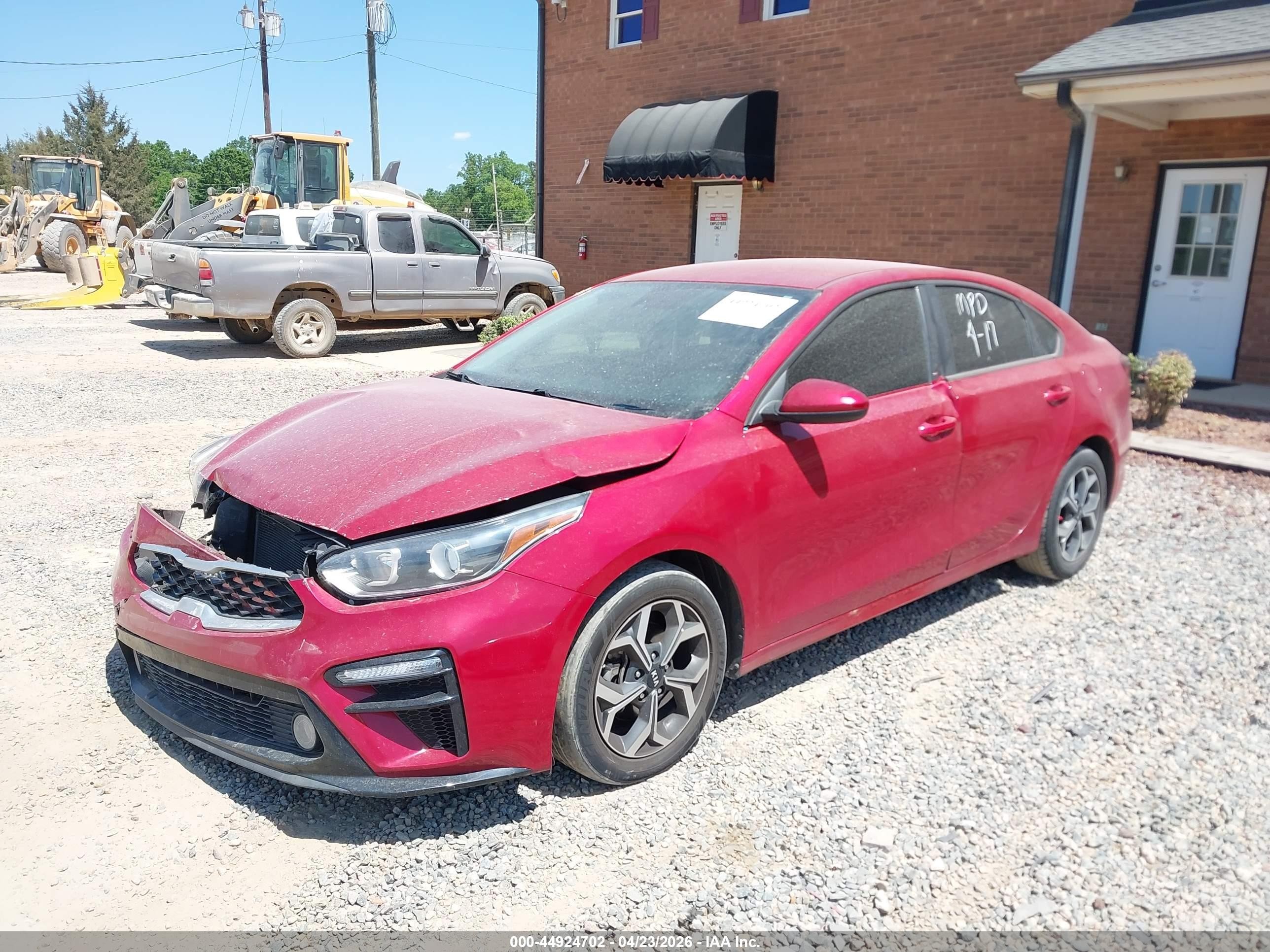 2020 Kia Forte Lxs Red vin: 3KPF24AD4LE247238