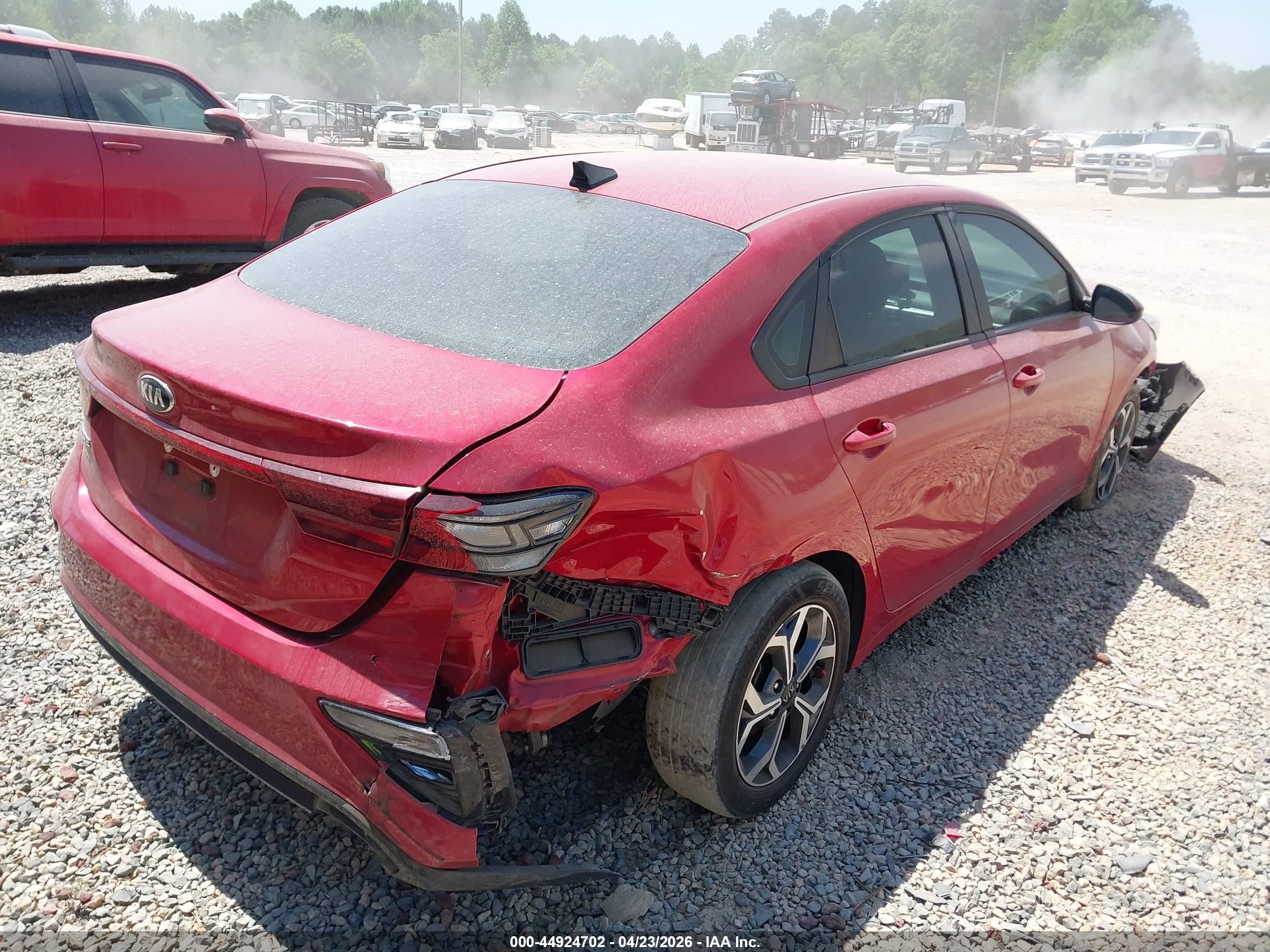 2020 Kia Forte Lxs Red vin: 3KPF24AD4LE247238