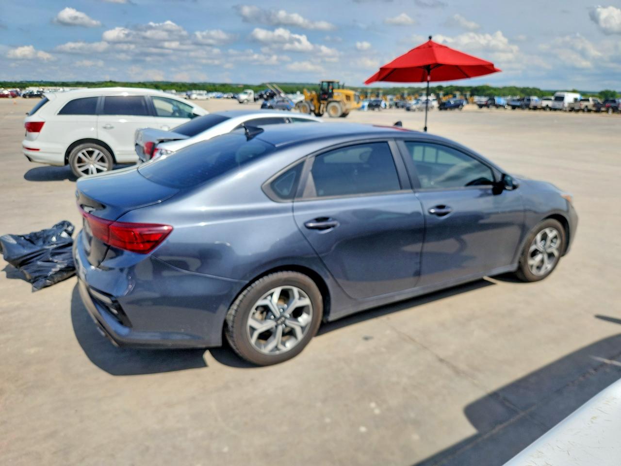 2021 Kia Forte Lxs Gray vin: 3KPF24AD4ME349754
