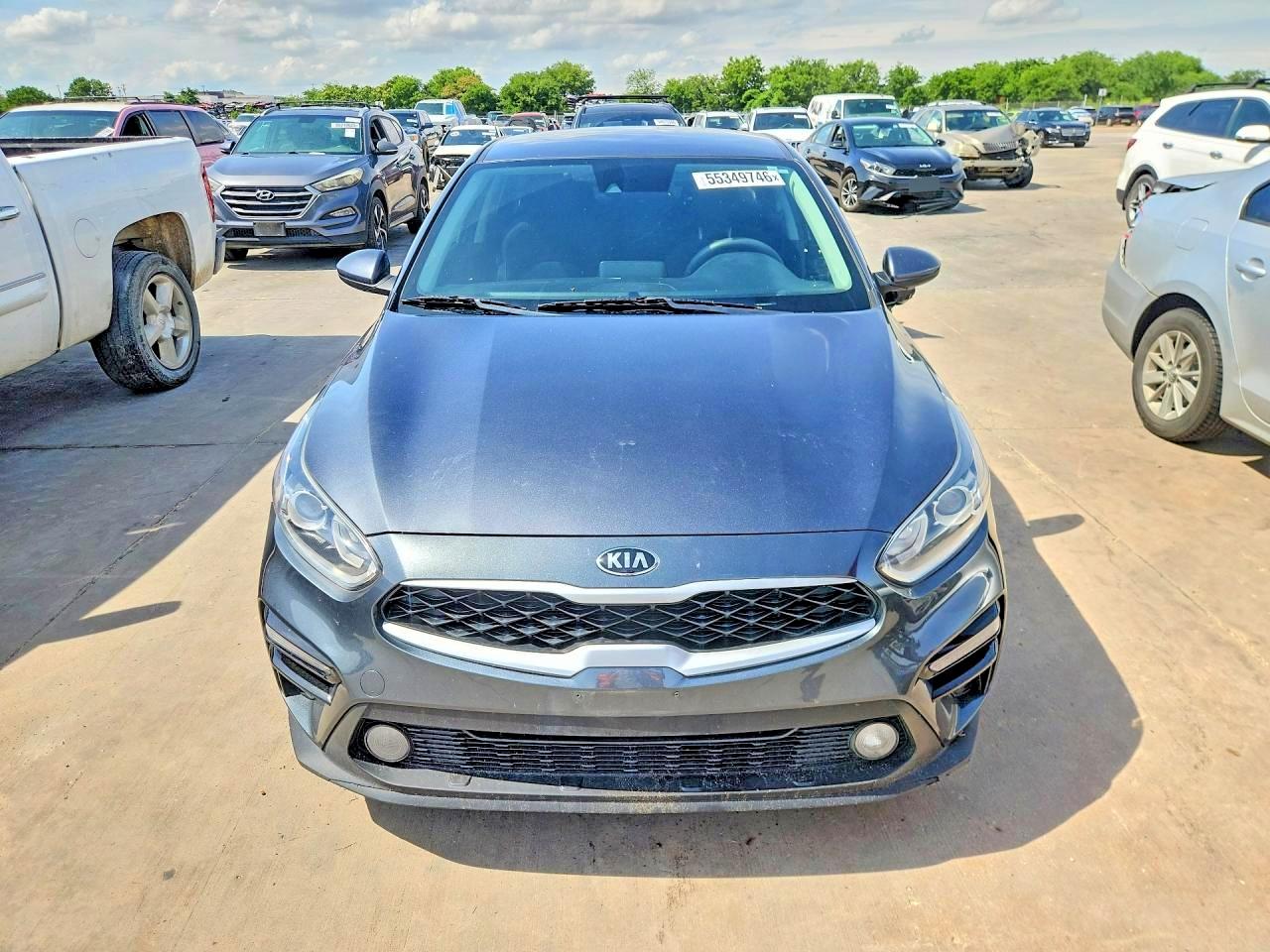 2021 Kia Forte Lxs Gray vin: 3KPF24AD4ME349754
