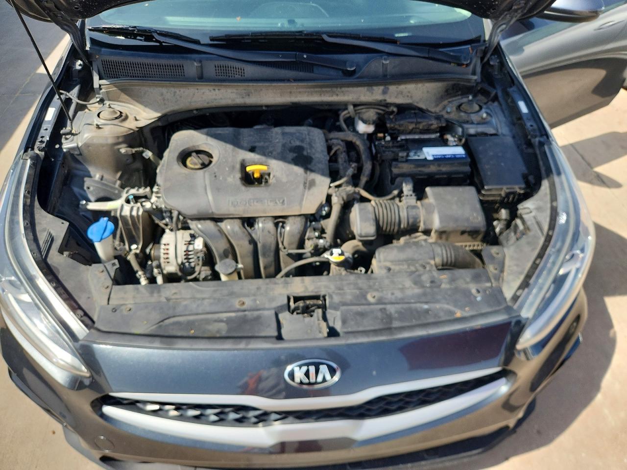 2021 Kia Forte Lxs Gray vin: 3KPF24AD4ME349754
