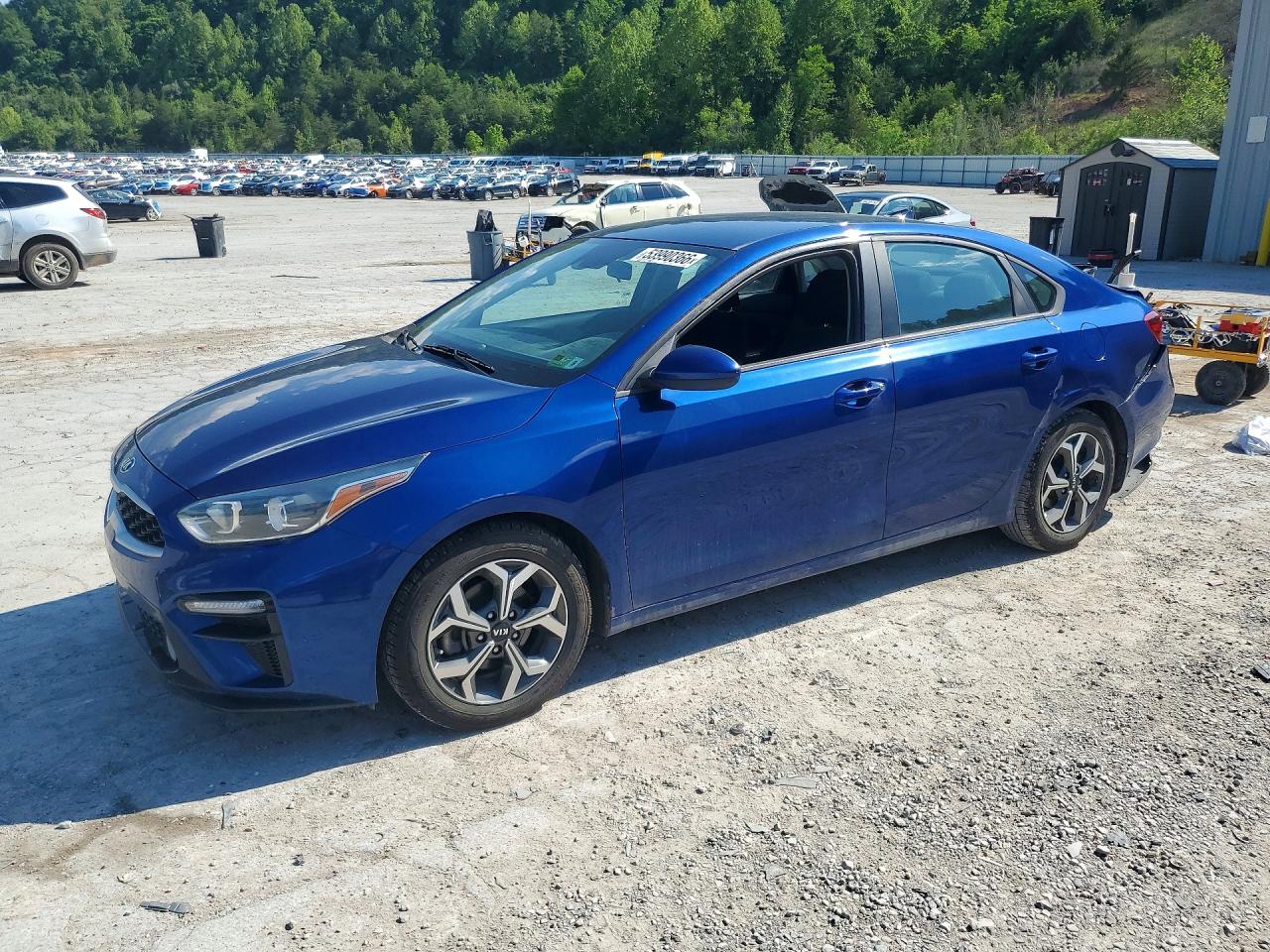 2021 Kia Forte Lxs Синий vin: 3KPF24AD4ME376212
