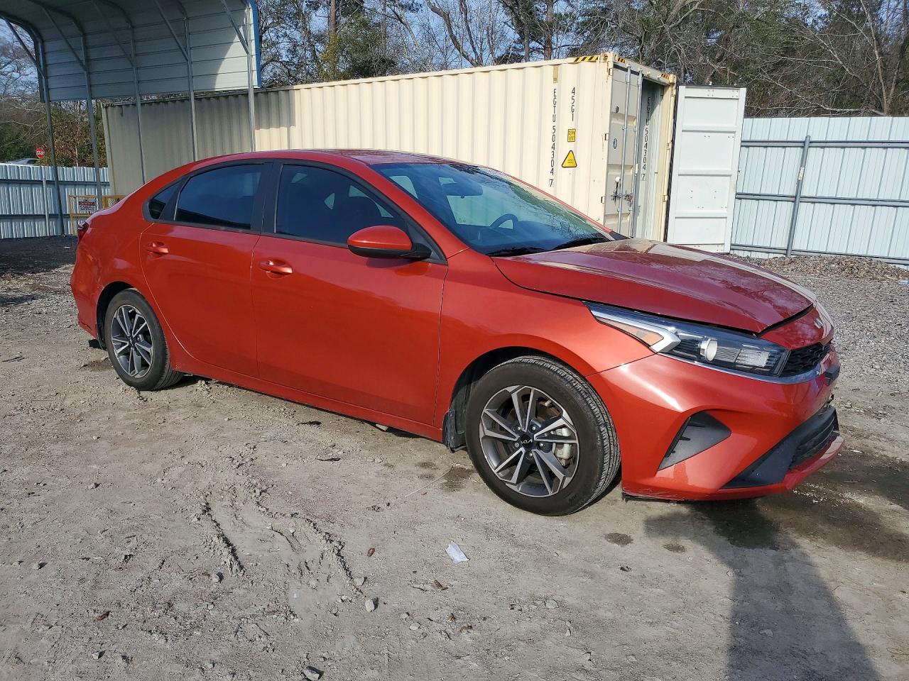 2022 Kia Forte Lxs Orange vin: 3KPF24AD4NE488025