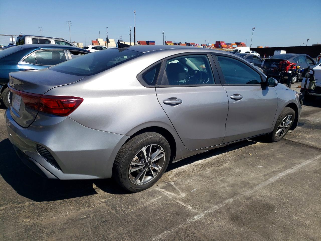 2023 Kia Forte Lxs Gray vin: 3KPF24AD4PE552115