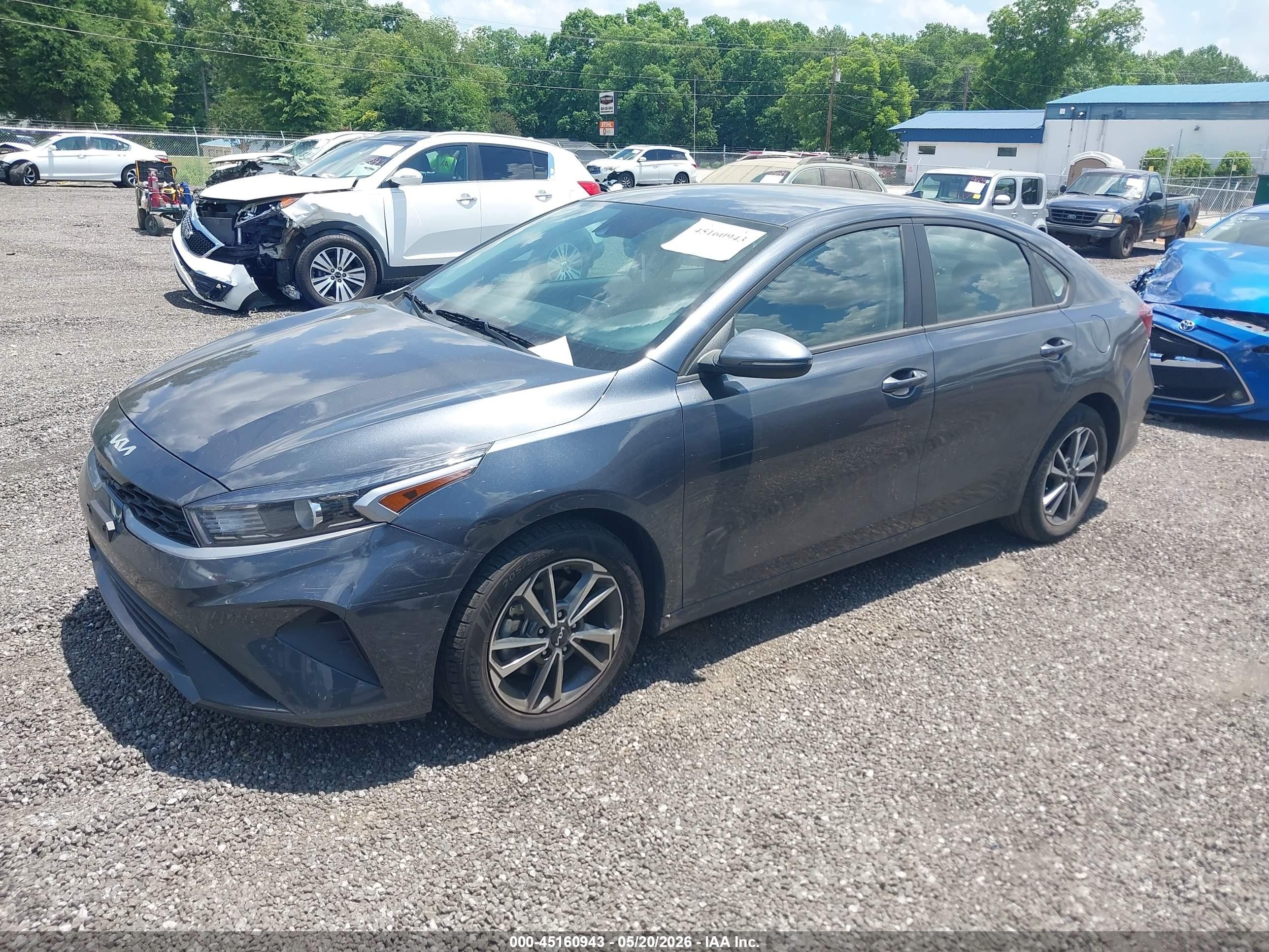 2023 Kia Forte Lxs Gray vin: 3KPF24AD4PE631137