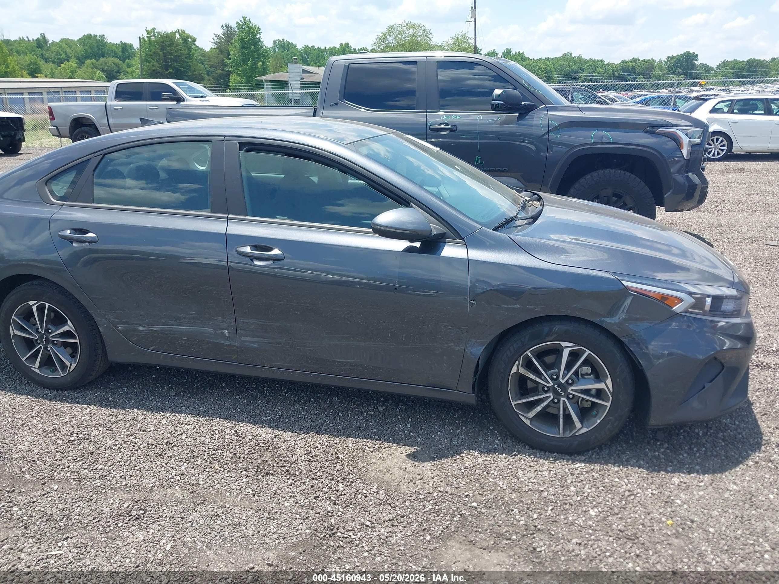2023 Kia Forte Lxs Gray vin: 3KPF24AD4PE631137