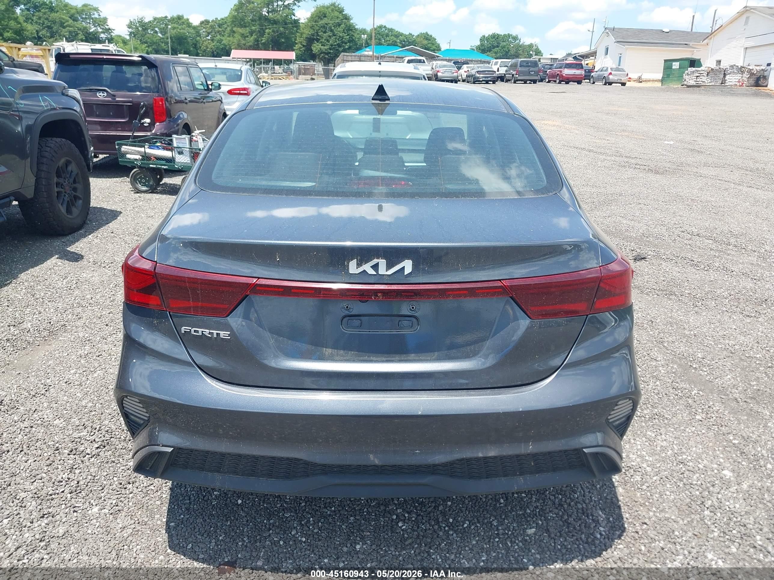 2023 Kia Forte Lxs Gray vin: 3KPF24AD4PE631137