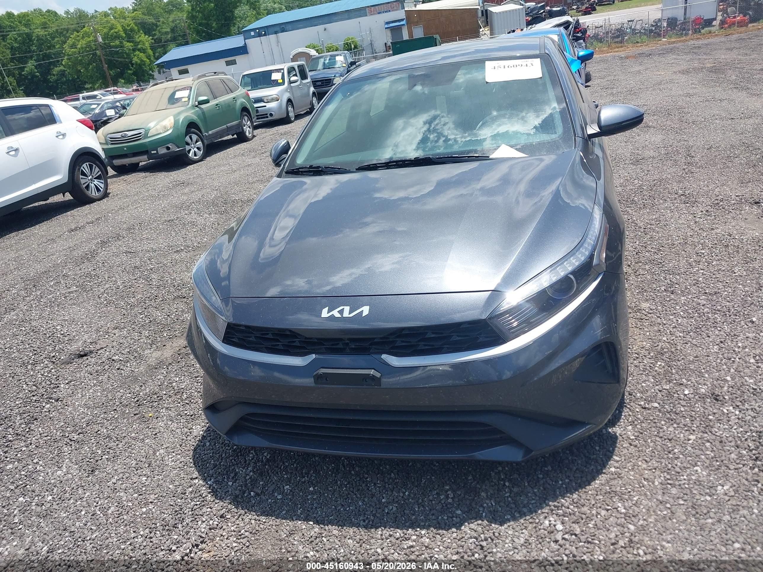 2023 Kia Forte Lxs Gray vin: 3KPF24AD4PE631137