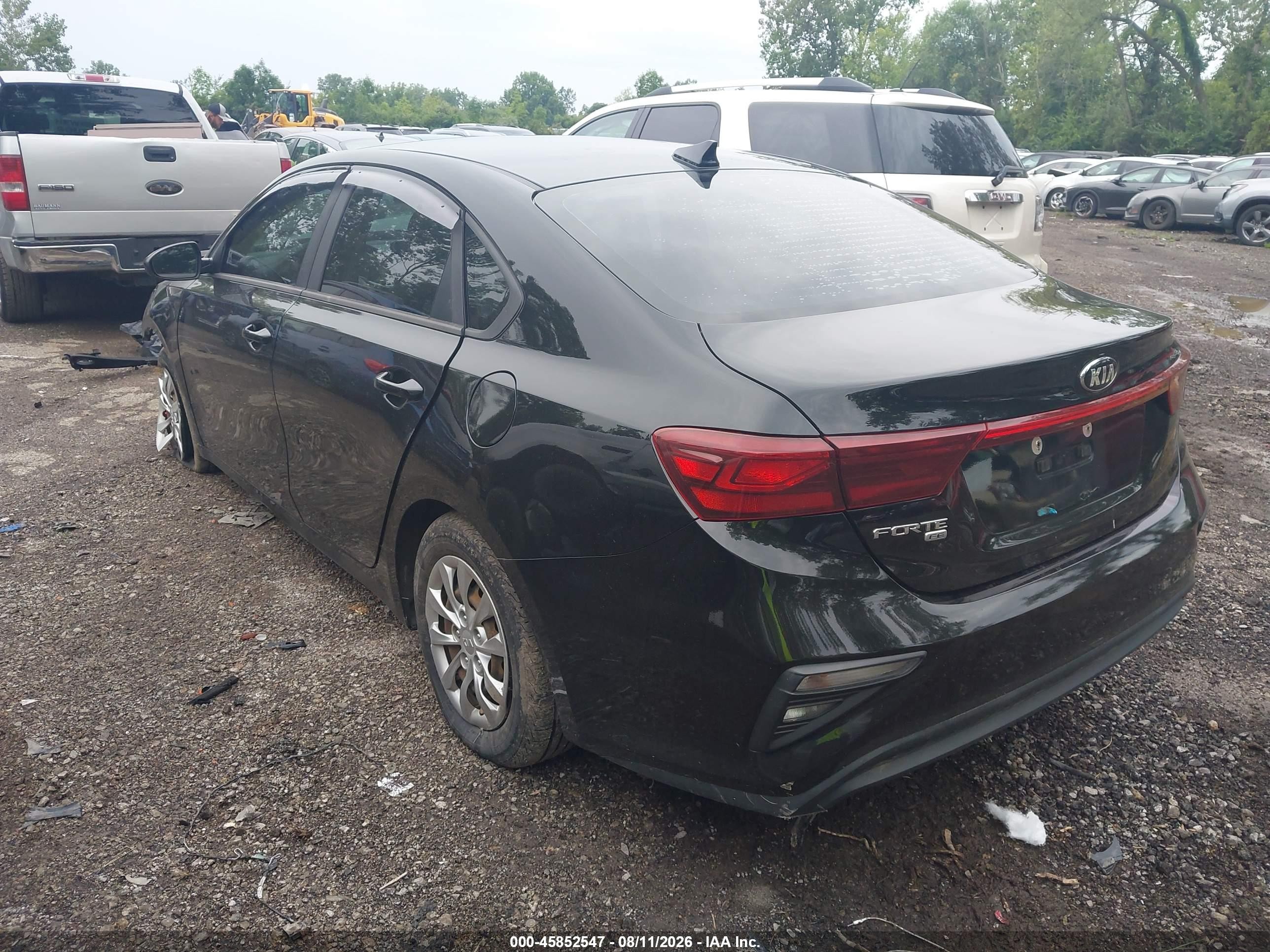 2019 Kia Forte Fe Black vin: 3KPF24AD5KE071170
