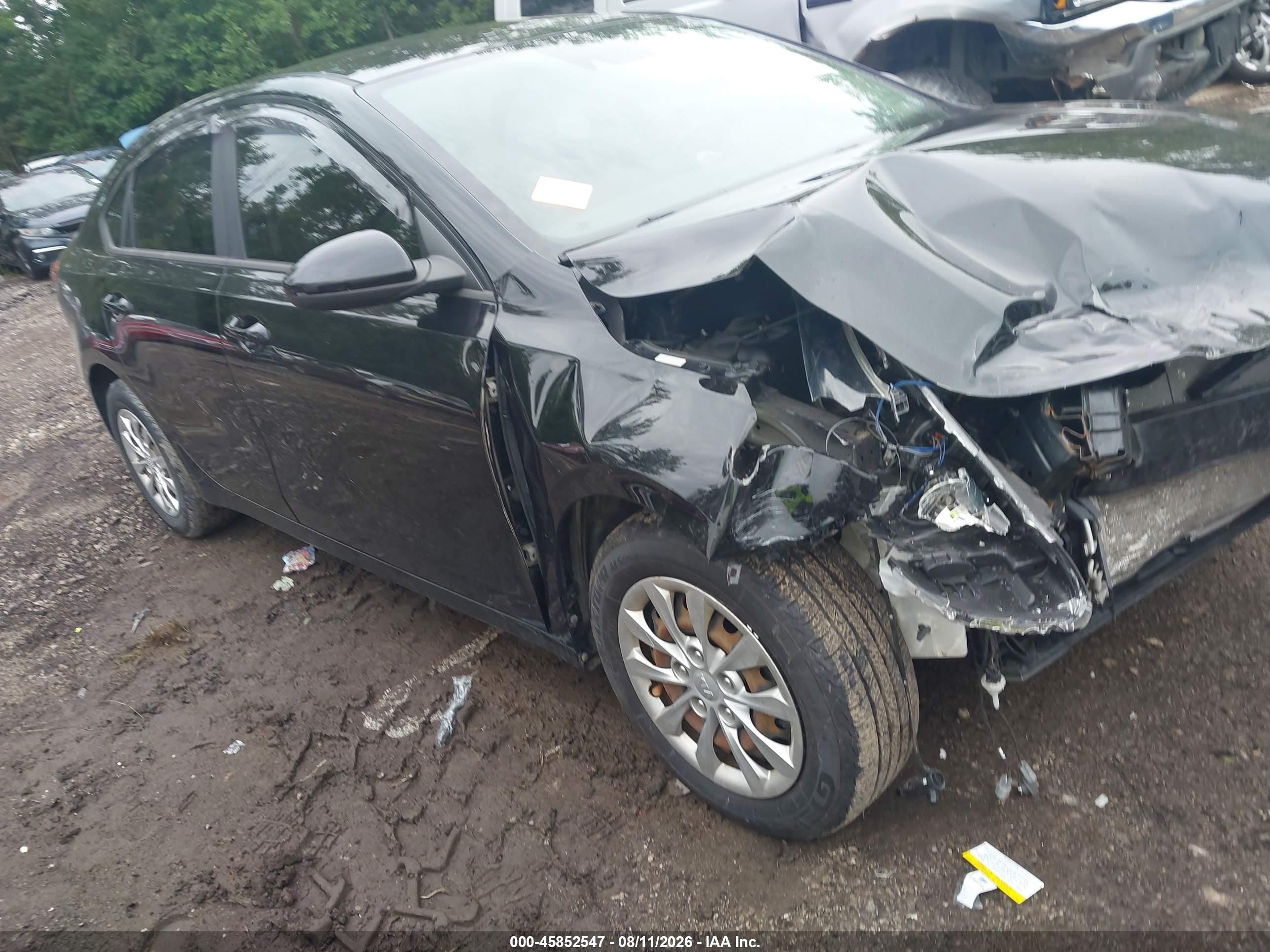 2019 Kia Forte Fe Black vin: 3KPF24AD5KE071170