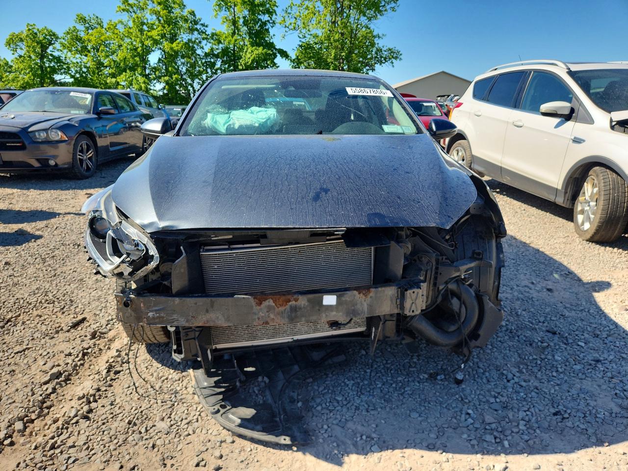 2020 Kia Forte Fe Gray vin: 3KPF24AD5LE174199