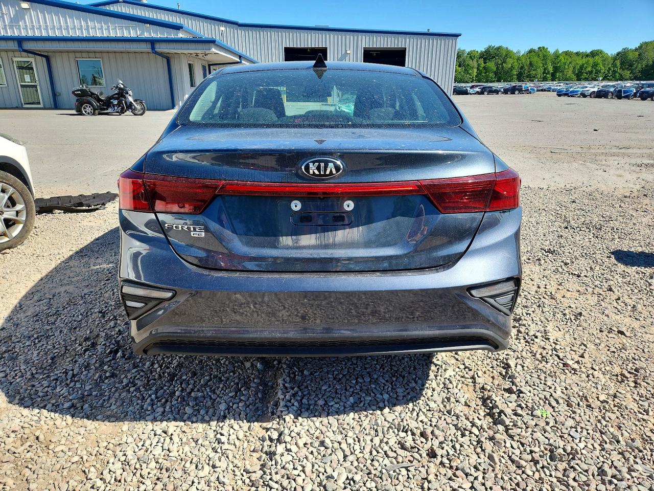 2020 Kia Forte Fe Gray vin: 3KPF24AD5LE174199