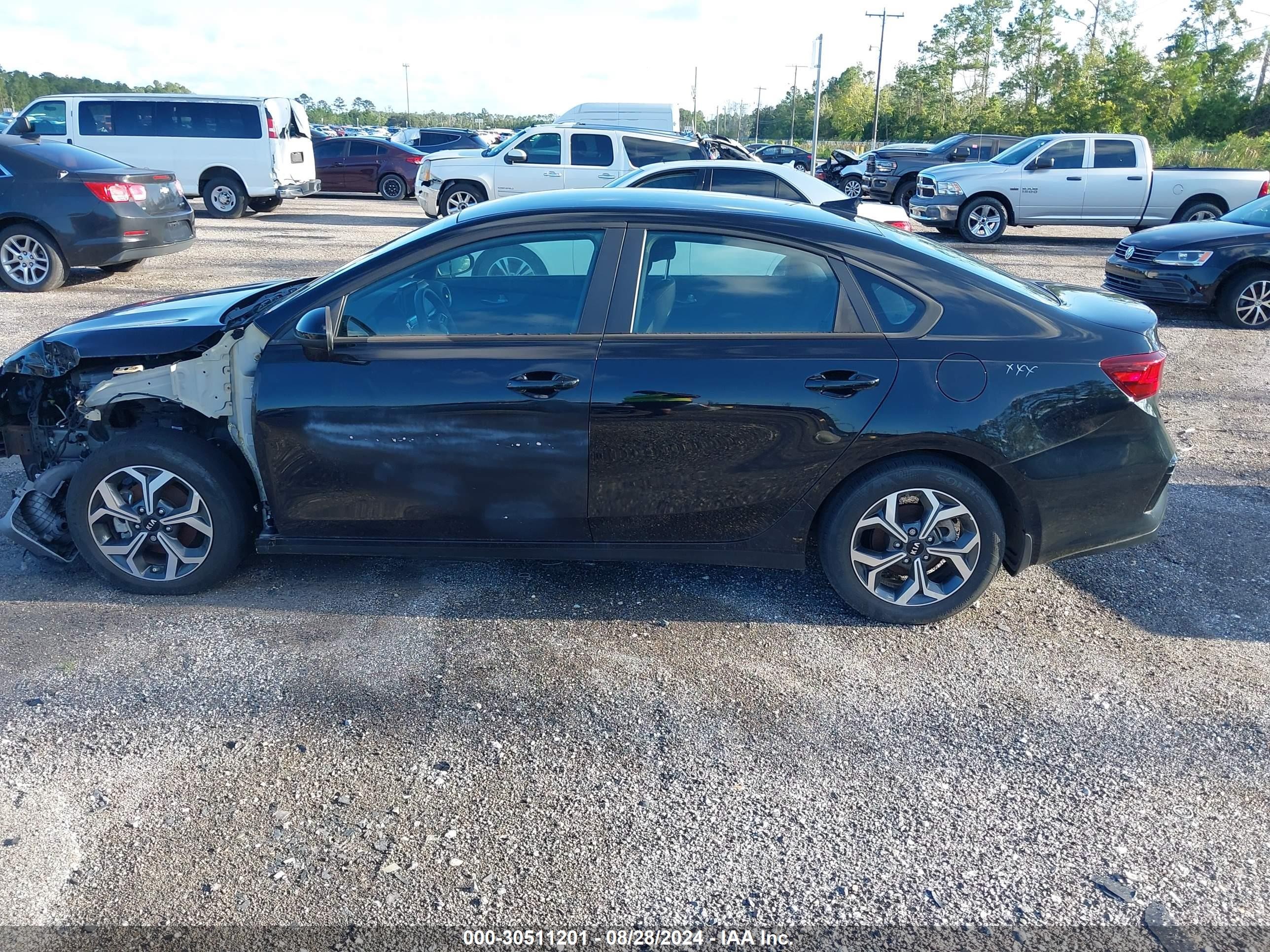 2020 Kia Forte Lxs Черный vin: 3KPF24AD5LE232179