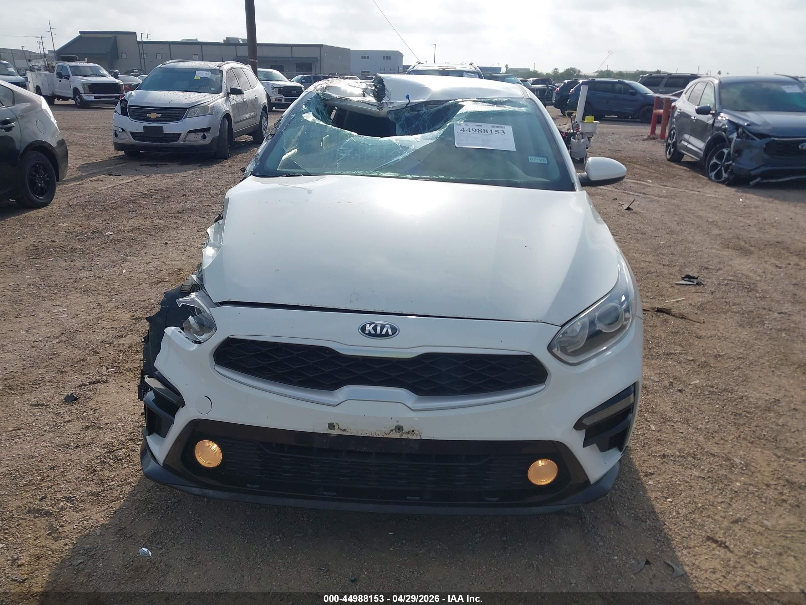 2020 Kia Forte Lxs White vin: 3KPF24AD5LE243926