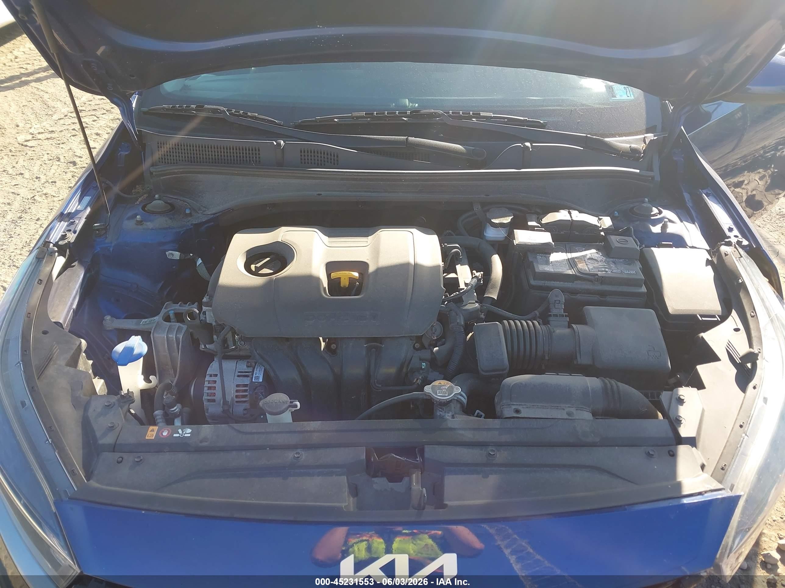 2023 Kia Forte Lxs Blue vin: 3KPF24AD5PE519690