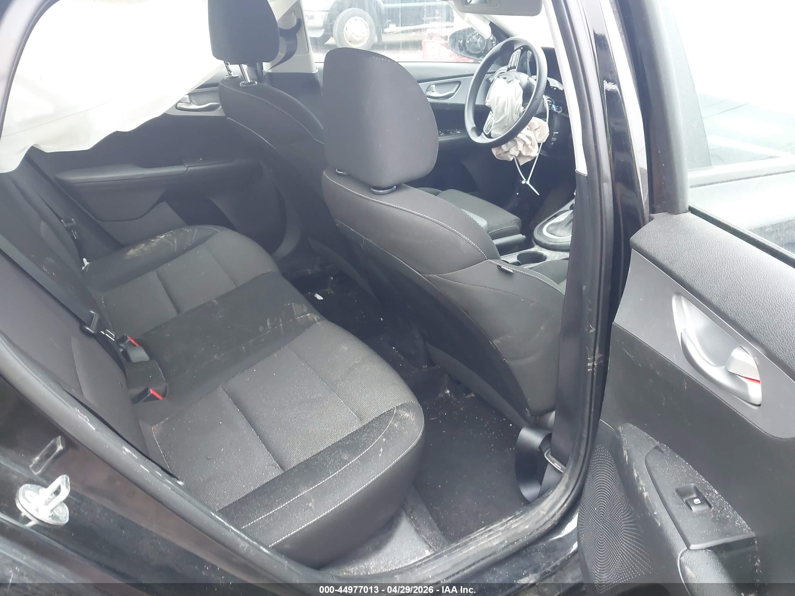 2023 Kia Forte Lxs Black vin: 3KPF24AD5PE587407