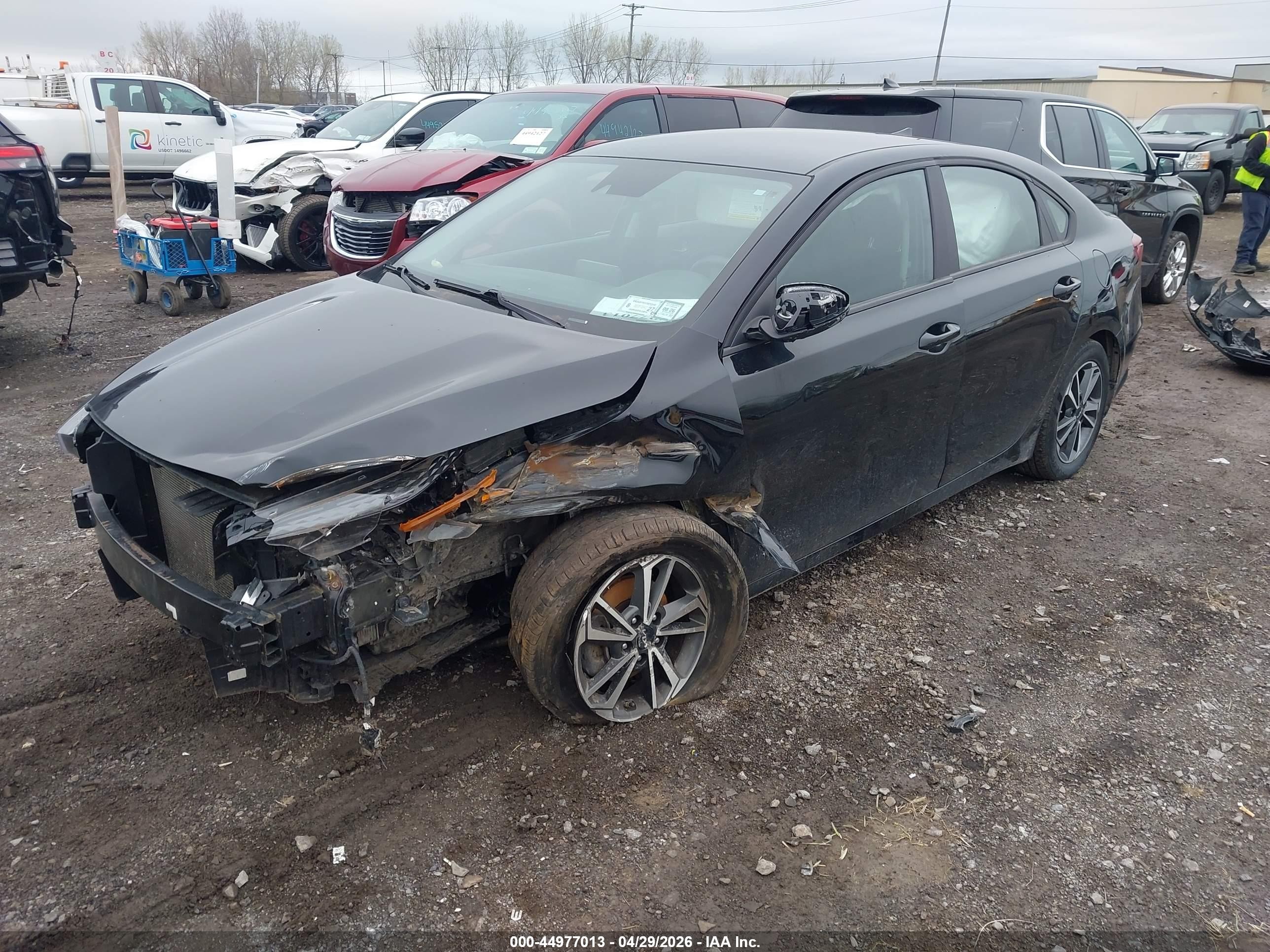 2023 Kia Forte Lxs Black vin: 3KPF24AD5PE587407