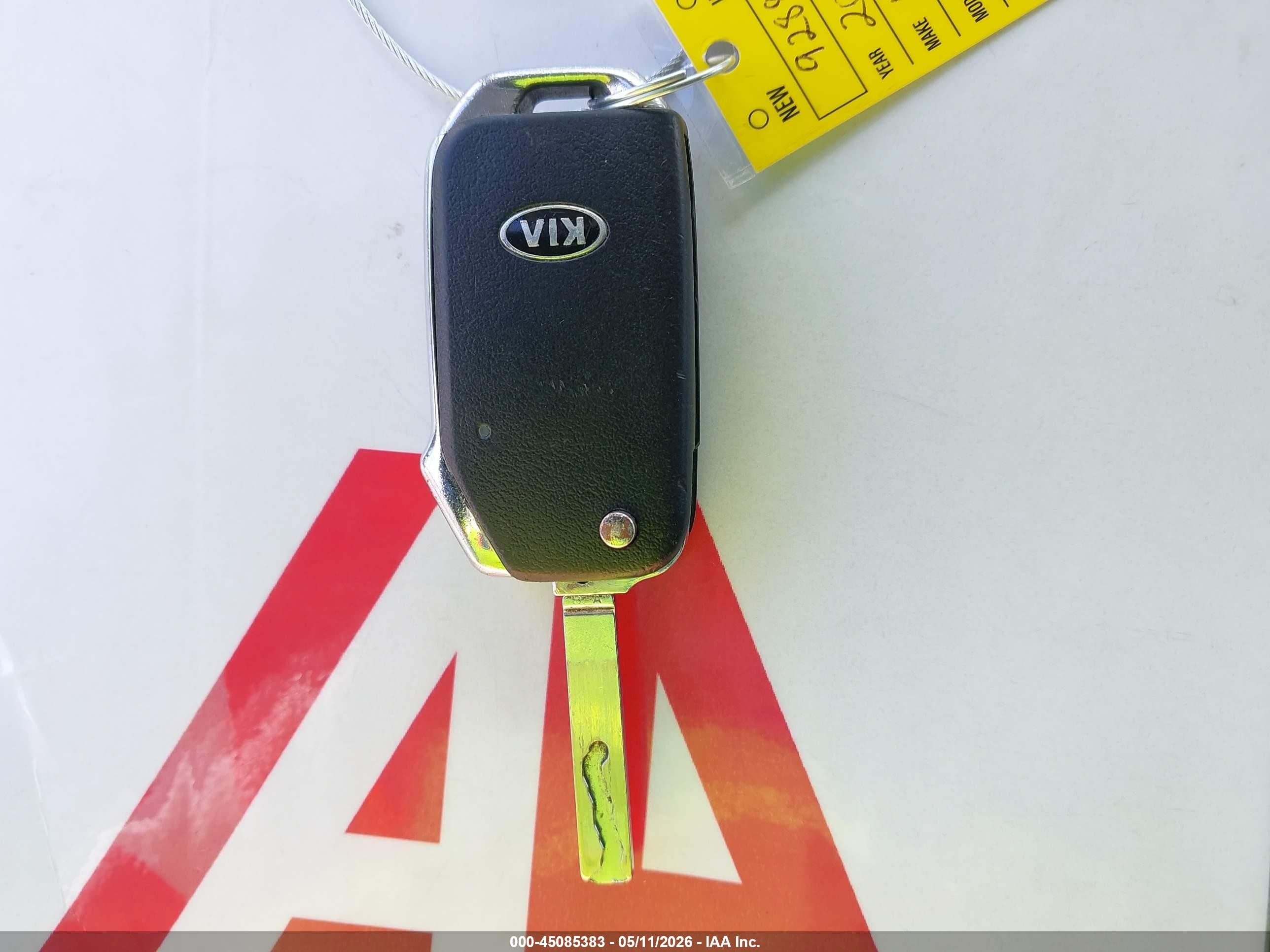 2019 Kia Forte Fe White vin: 3KPF24AD6KE007607