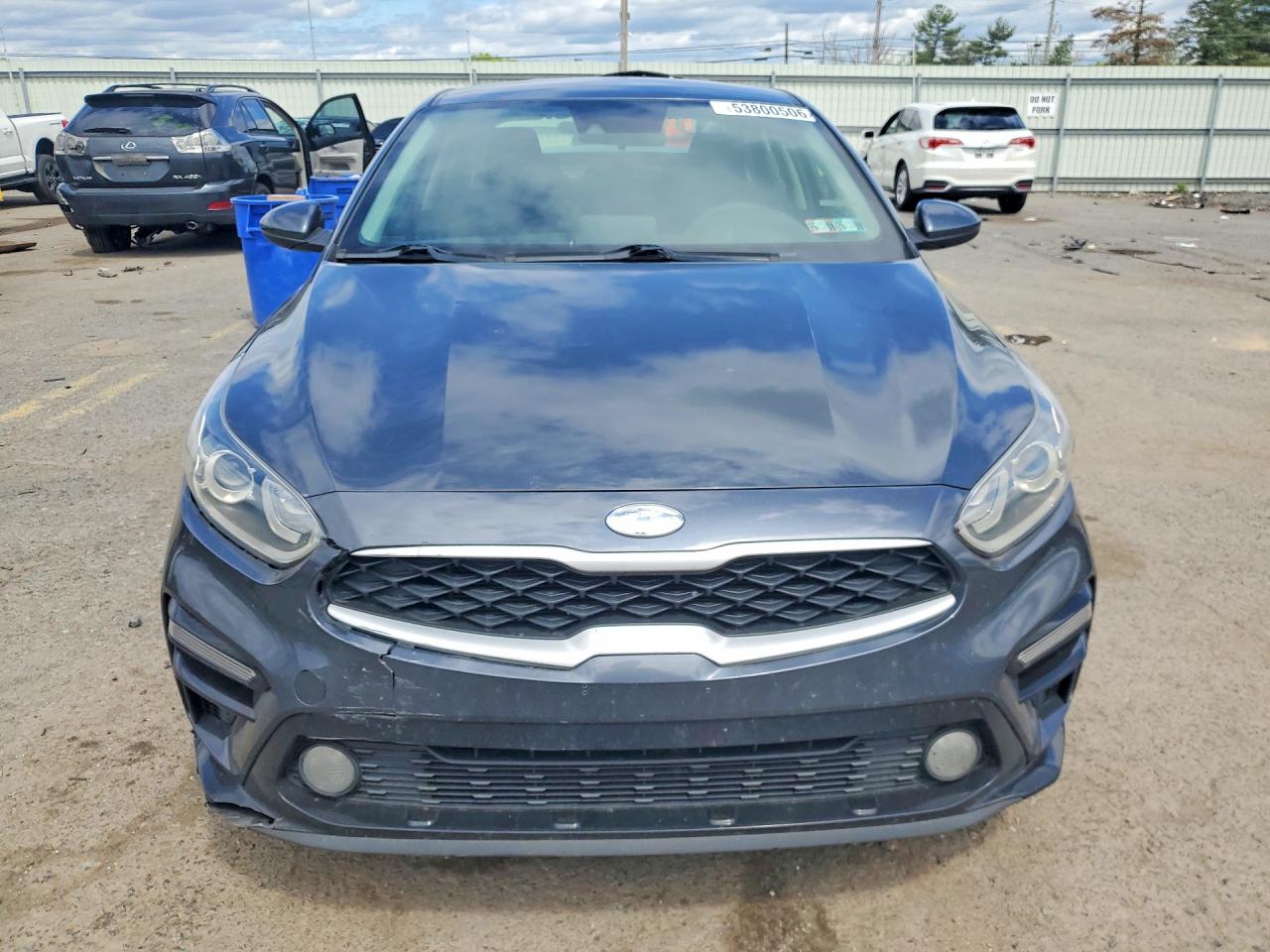 2019 Kia Forte Lxs Gray vin: 3KPF24AD6KE019983