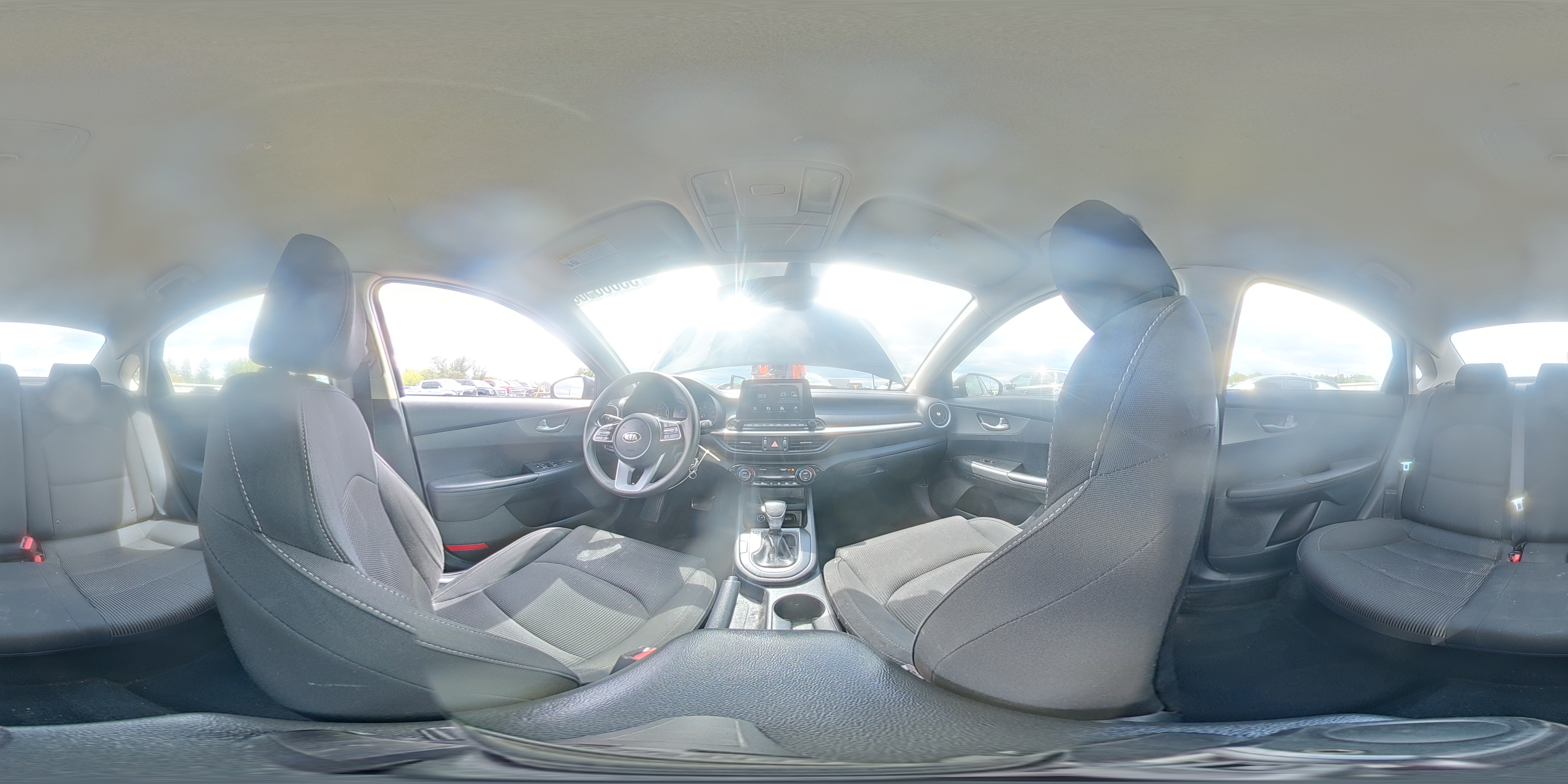 2019 Kia Forte Lxs Gray vin: 3KPF24AD6KE019983