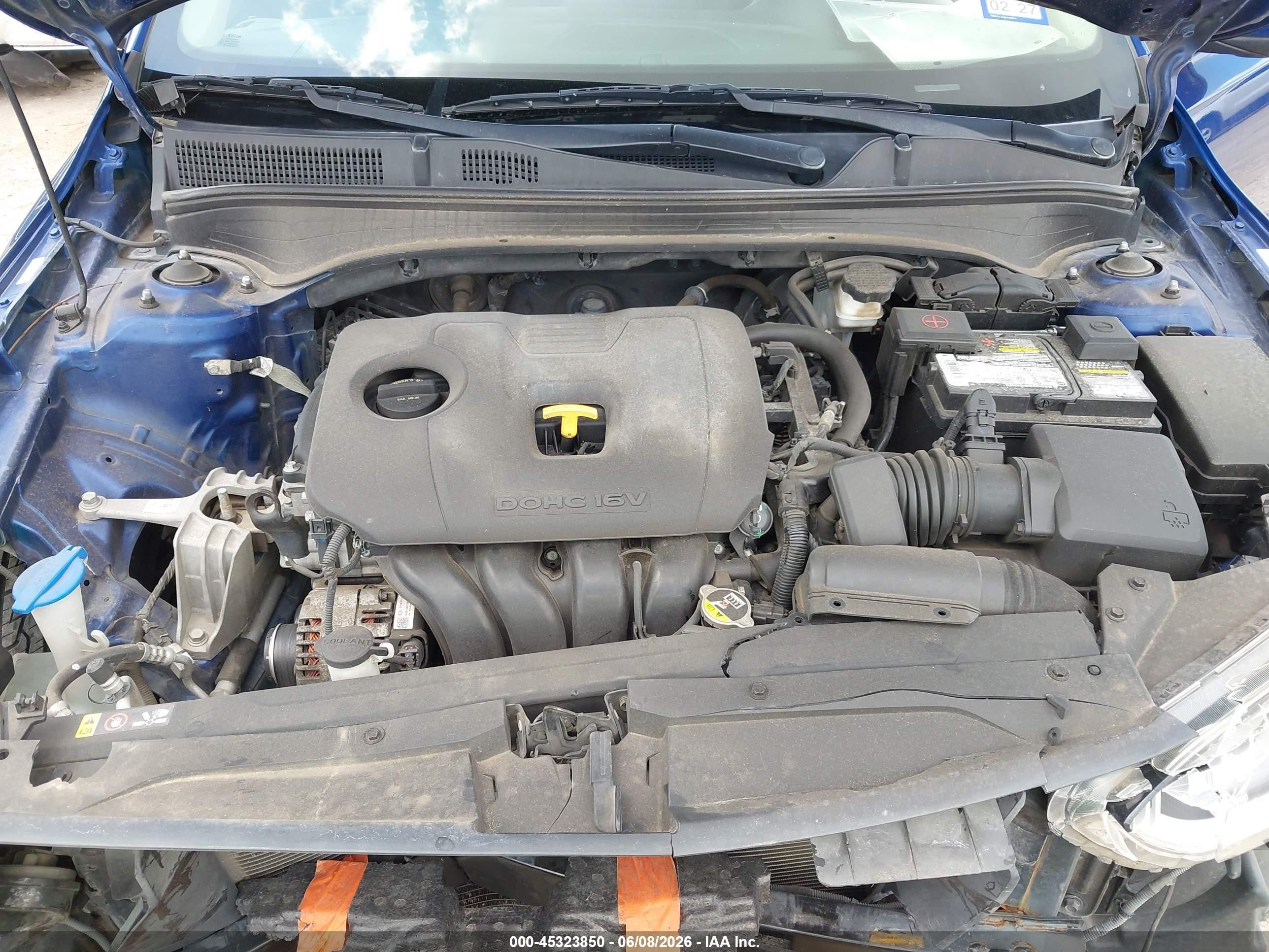 2019 Kia Forte Lxs Синий vin: 3KPF24AD6KE045886