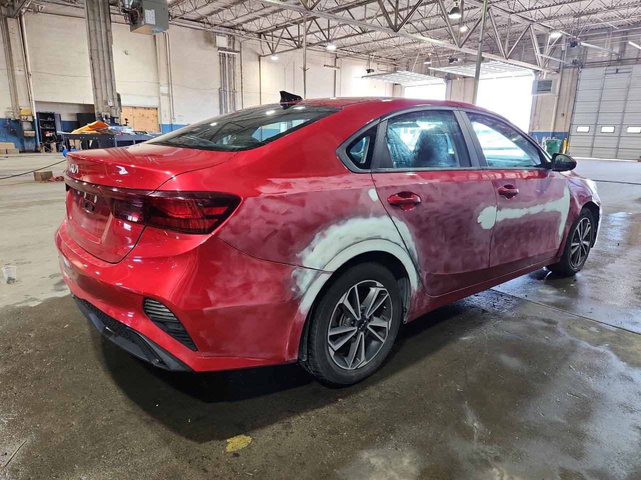 2023 Kia Forte Lxs Red vin: 3KPF24AD6PE592101 Damage: Rear Bumper, Multiple Scratches Heavy, 10 Or More