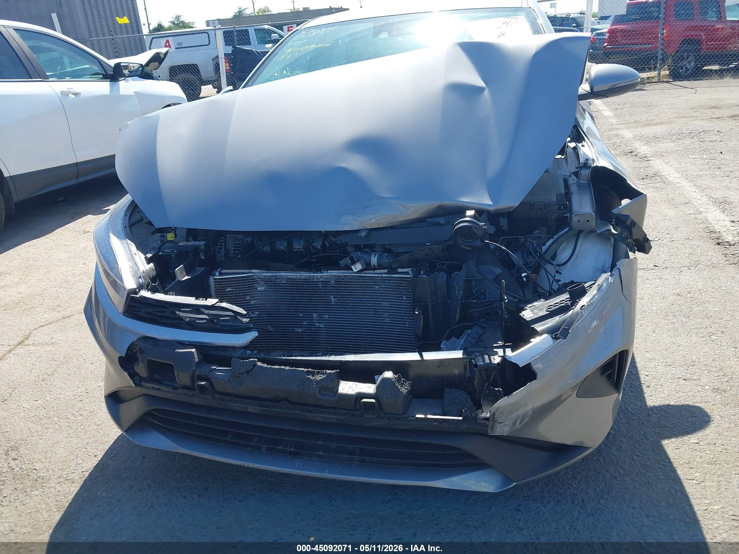 2024 Kia Forte Lxs Gray vin: 3KPF24AD6RE784766