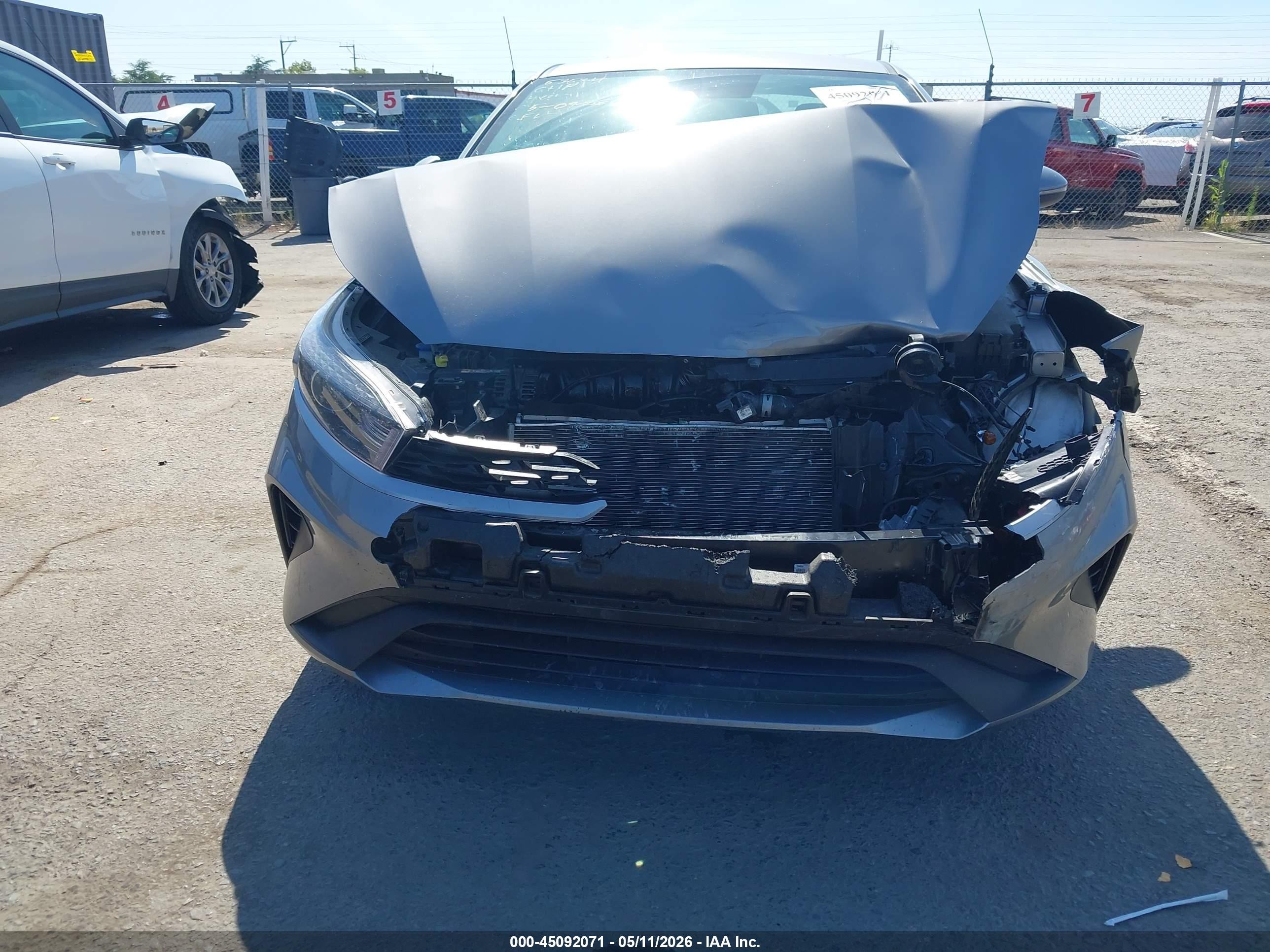 2024 Kia Forte Lxs Gray vin: 3KPF24AD6RE784766