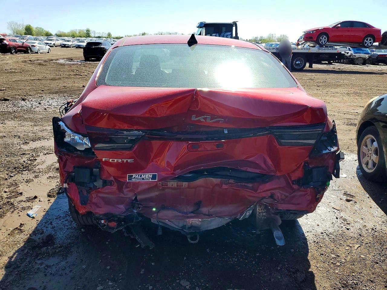 2024 Kia Forte Lxs Red vin: 3KPF24AD6RE803560