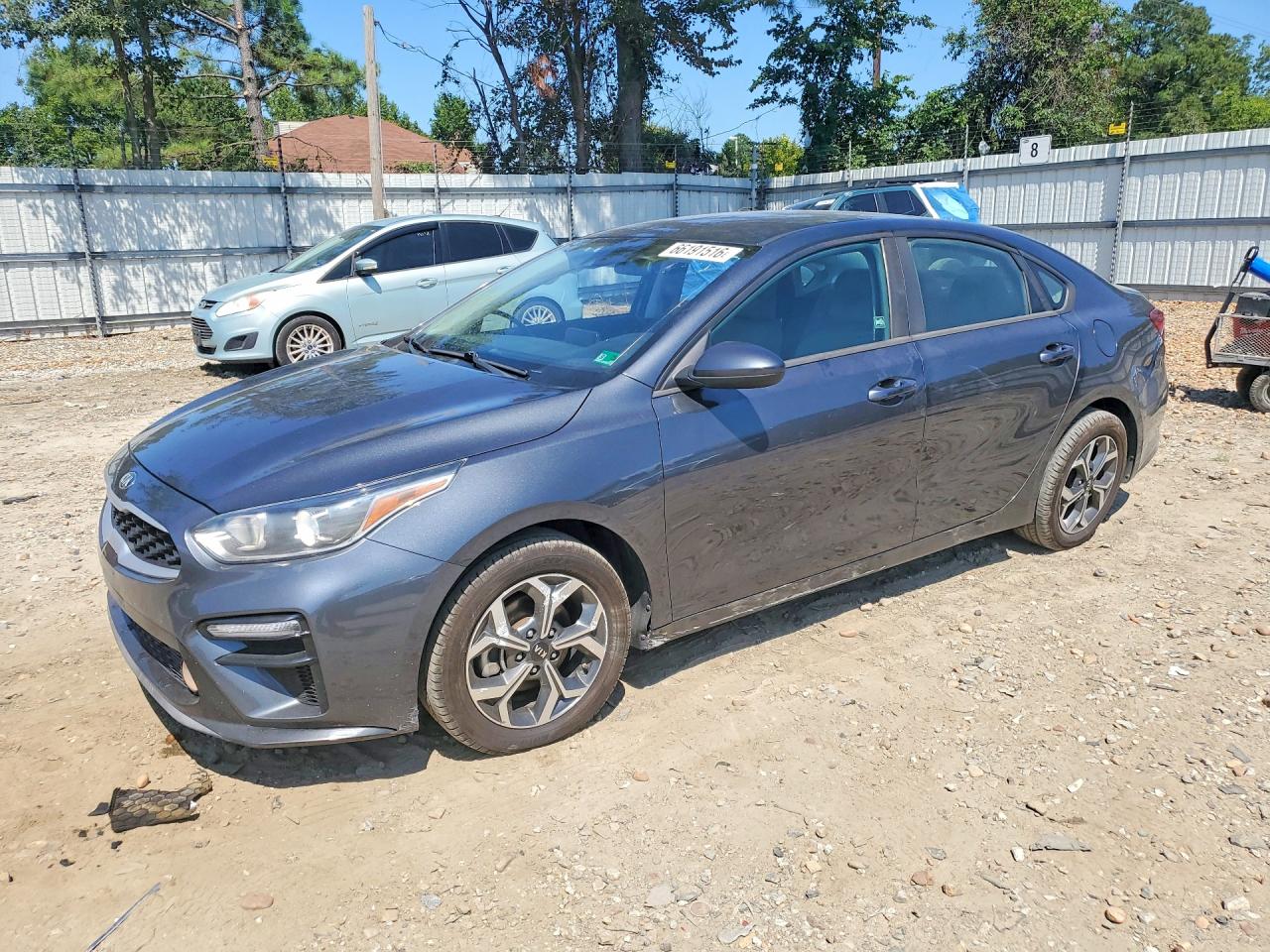 2019 Kia Forte Lxs Gray vin: 3KPF24AD7KE022150