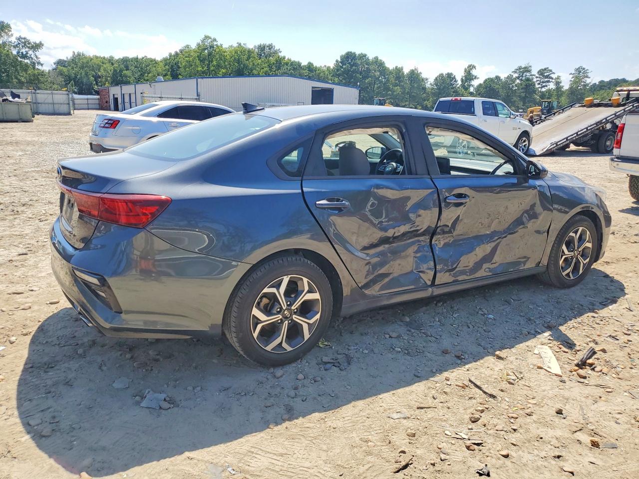2019 Kia Forte Lxs Gray vin: 3KPF24AD7KE022150