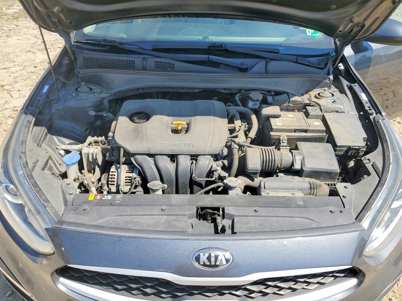 2019 Kia Forte Lxs Gray vin: 3KPF24AD7KE022150