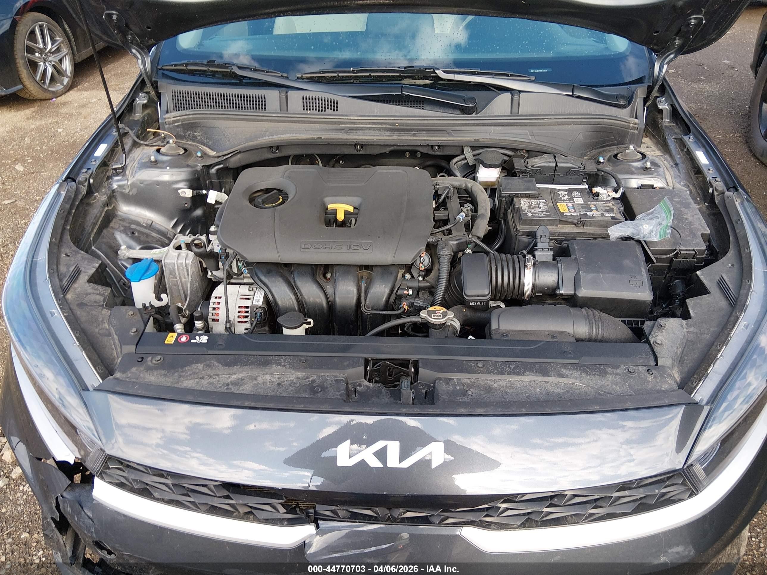 2023 Kia Forte Lxs Gray vin: 3KPF24AD7PE670868