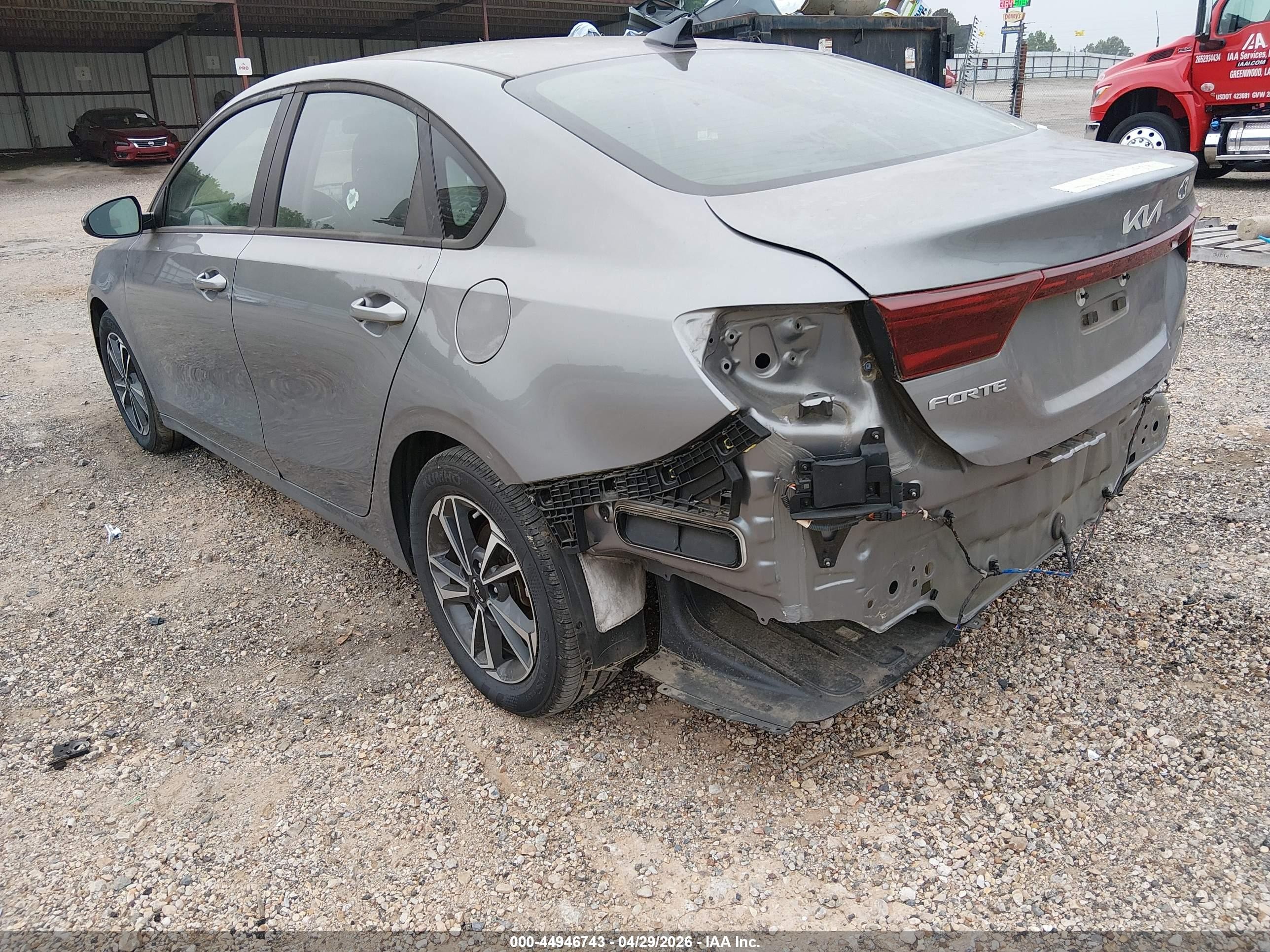 2024 Kia Forte Lxs Gray vin: 3KPF24AD7RE728688