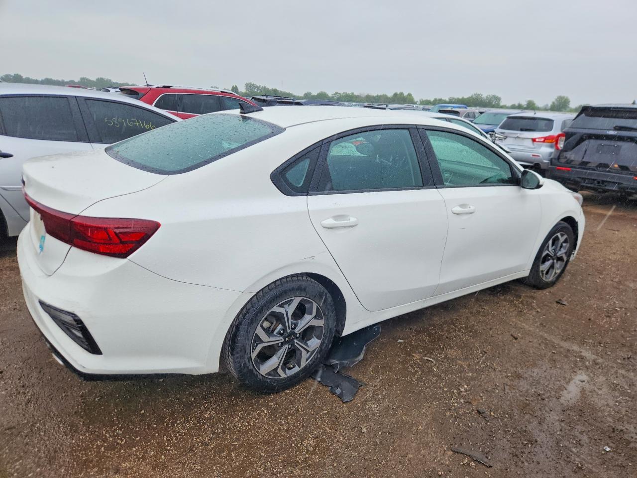 2020 Kia Forte Lxs Белый vin: 3KPF24AD8LE155212