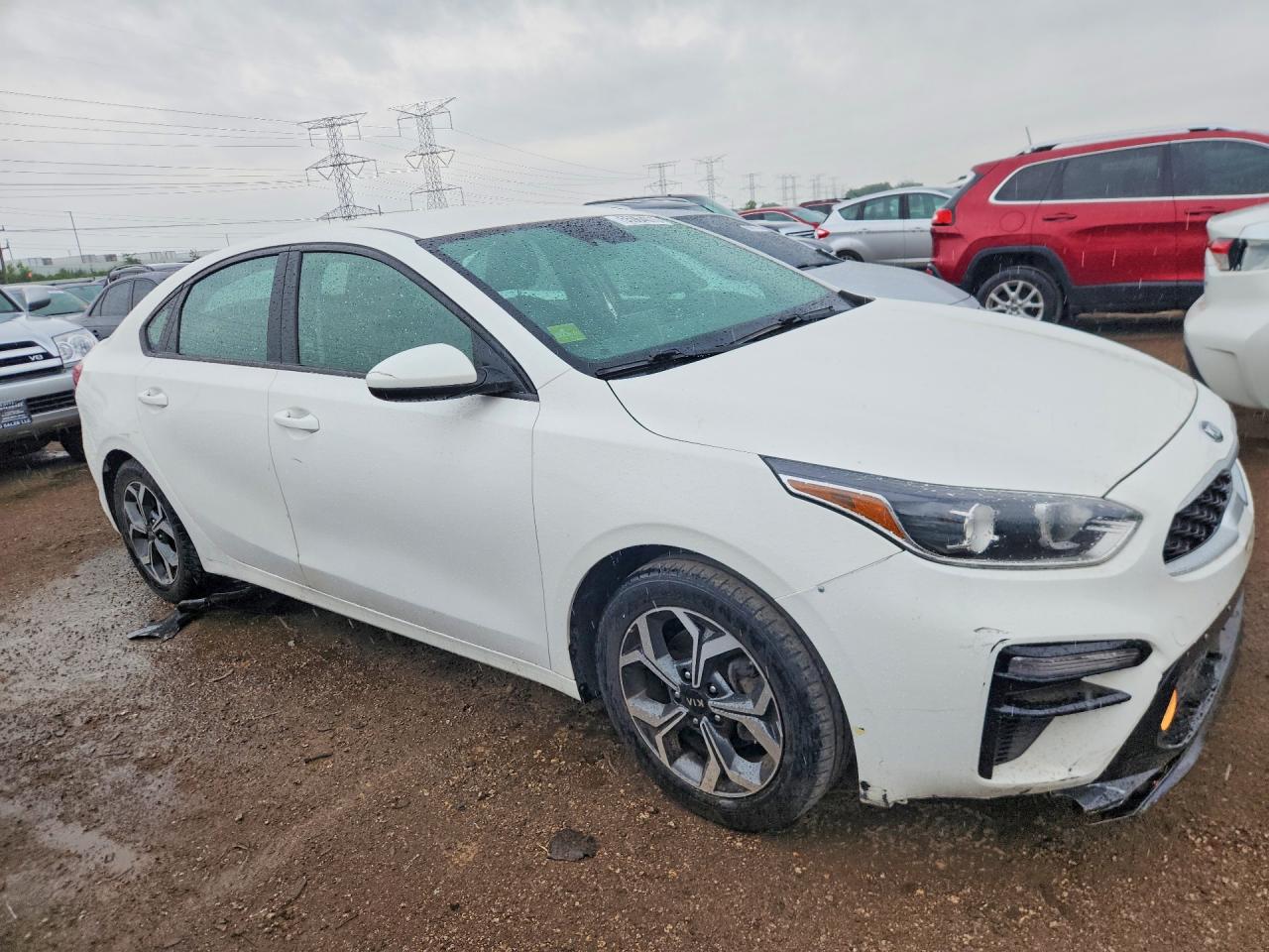 2020 Kia Forte Lxs Белый vin: 3KPF24AD8LE155212