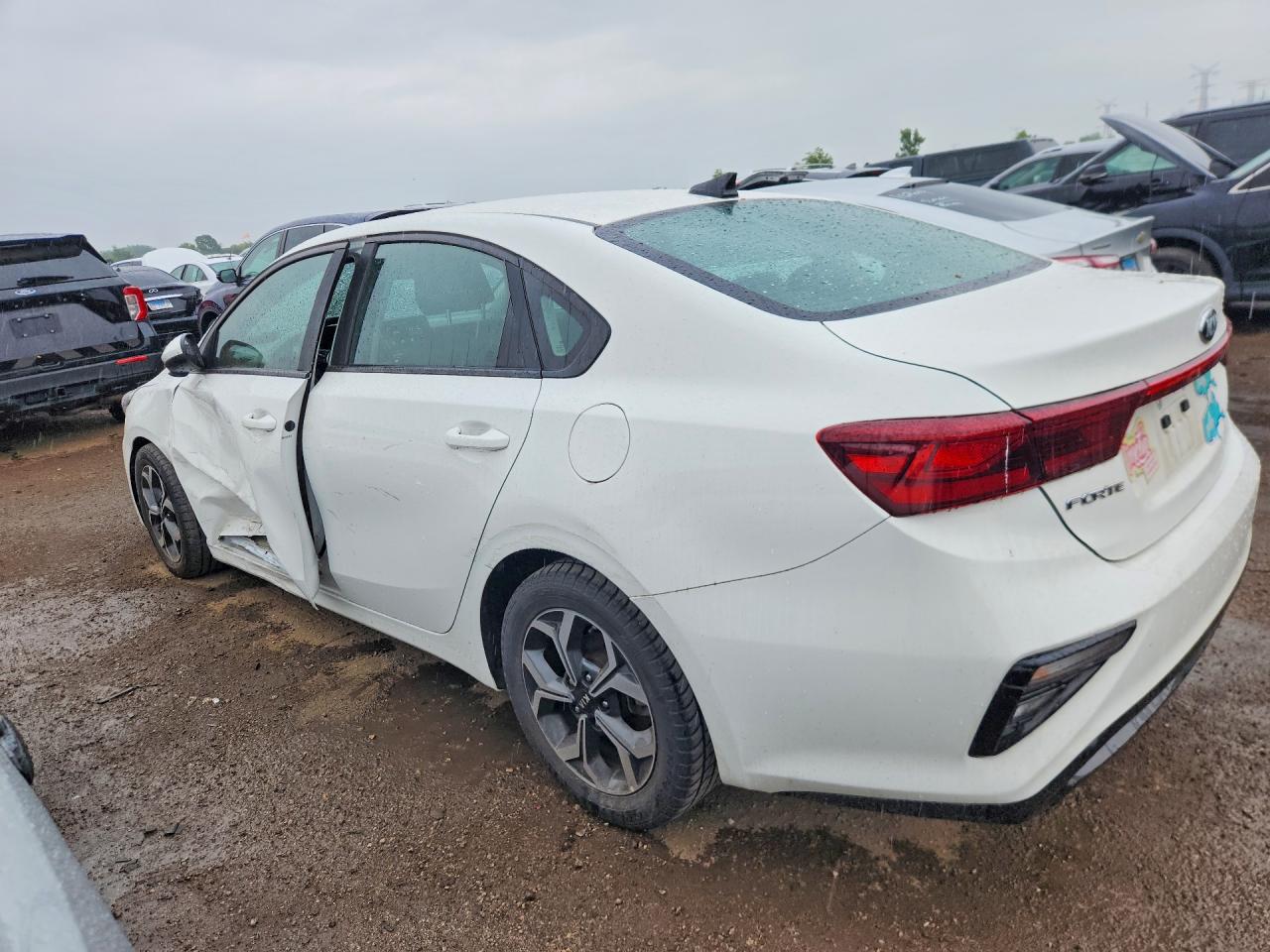 2020 Kia Forte Lxs Белый vin: 3KPF24AD8LE155212