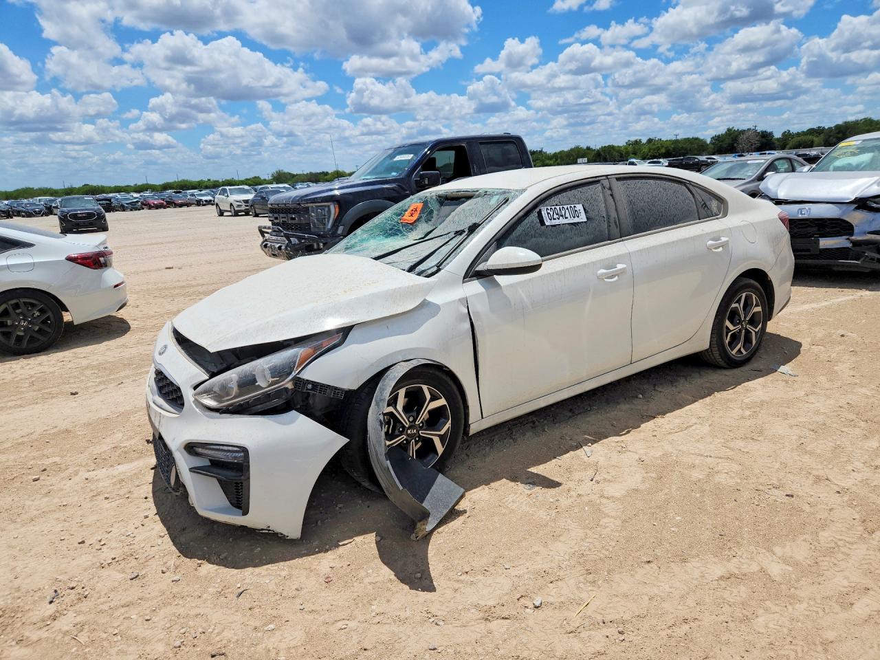 2020 Kia Forte Lxs White vin: 3KPF24AD8LE239630
