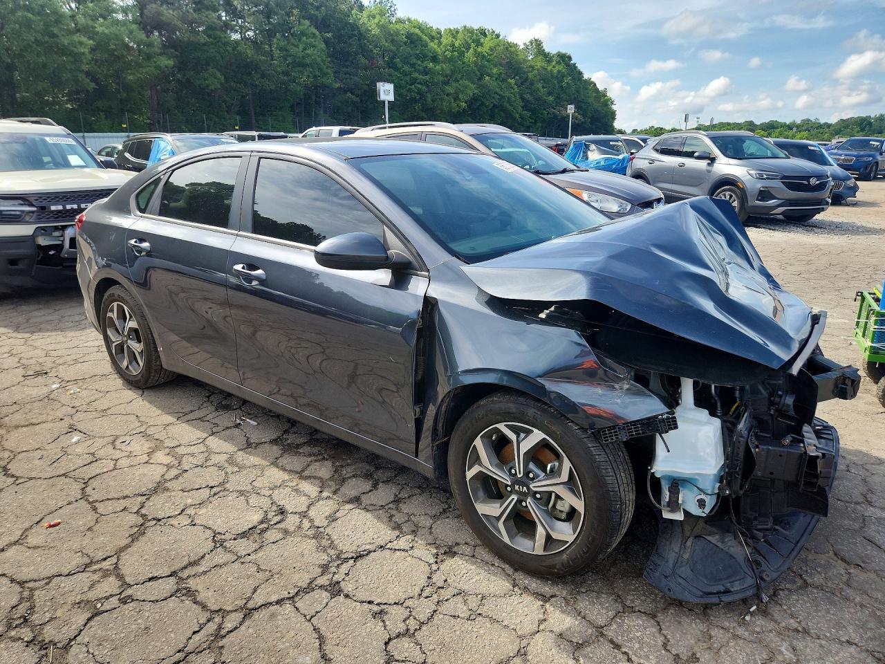 2020 Kia Forte Lxs Gray vin: 3KPF24AD8LE251812