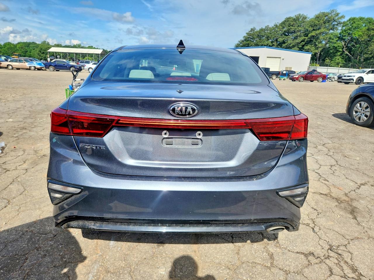2020 Kia Forte Lxs Gray vin: 3KPF24AD8LE251812