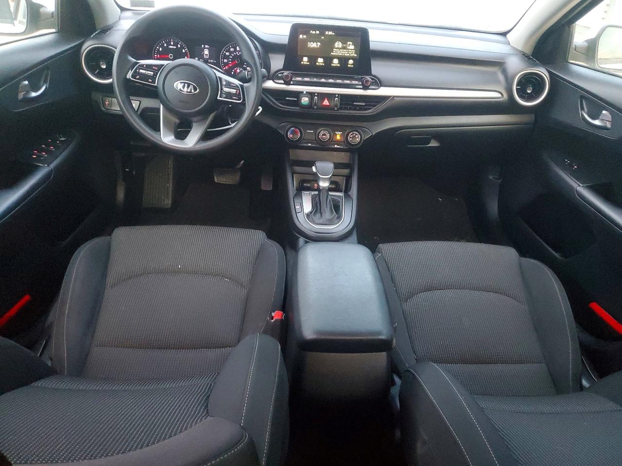2021 Kia Forte Lxs White vin: 3KPF24AD8ME312366