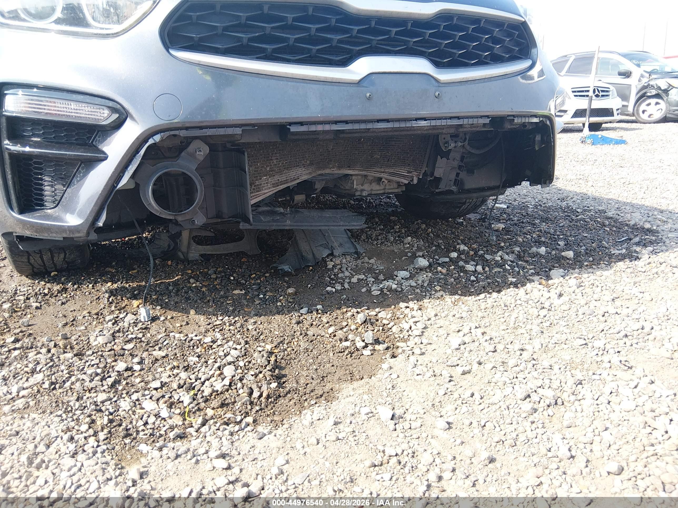 2021 Kia Forte Lxs Gray vin: 3KPF24AD8ME376617