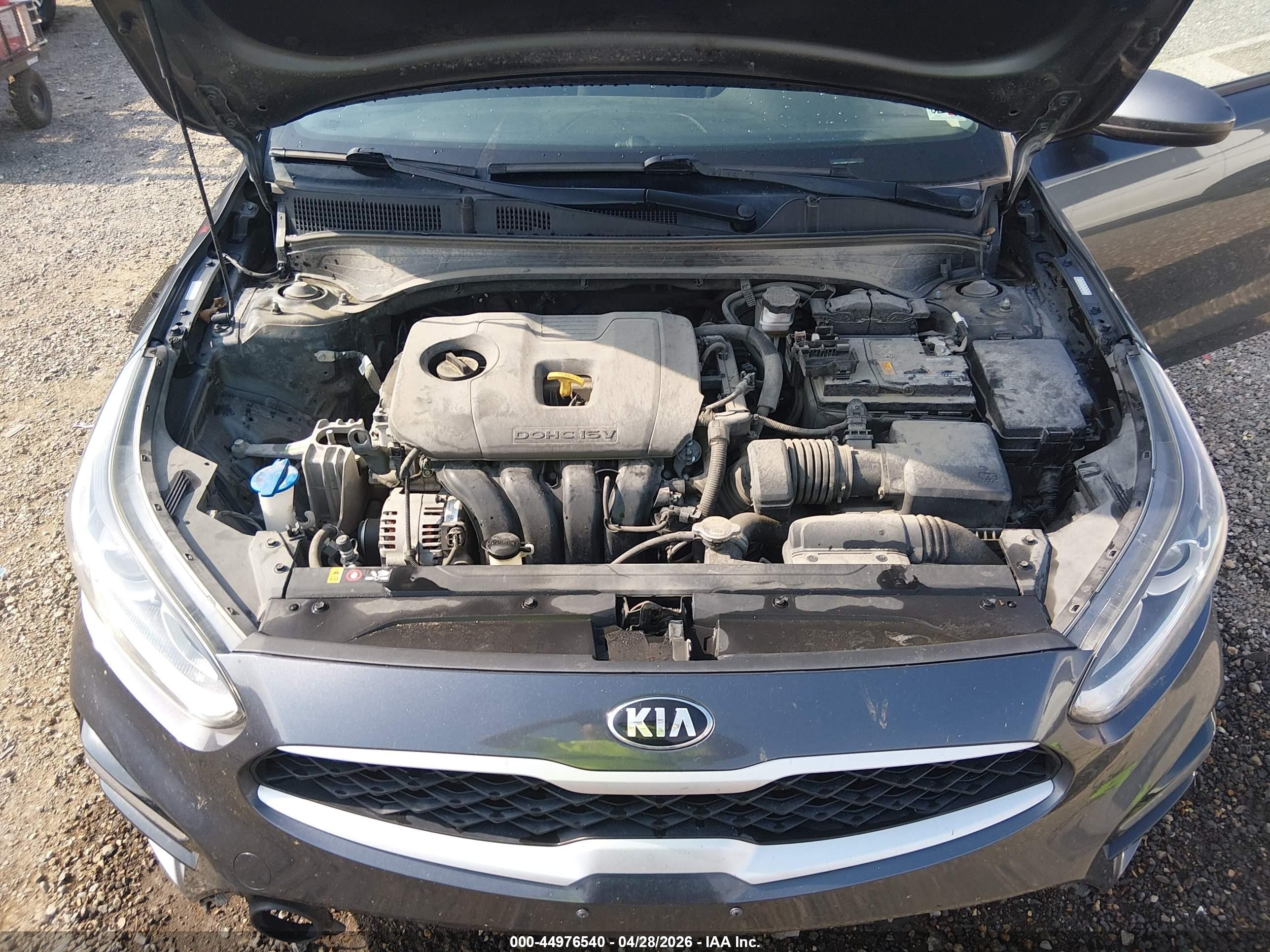 2021 Kia Forte Lxs Gray vin: 3KPF24AD8ME376617