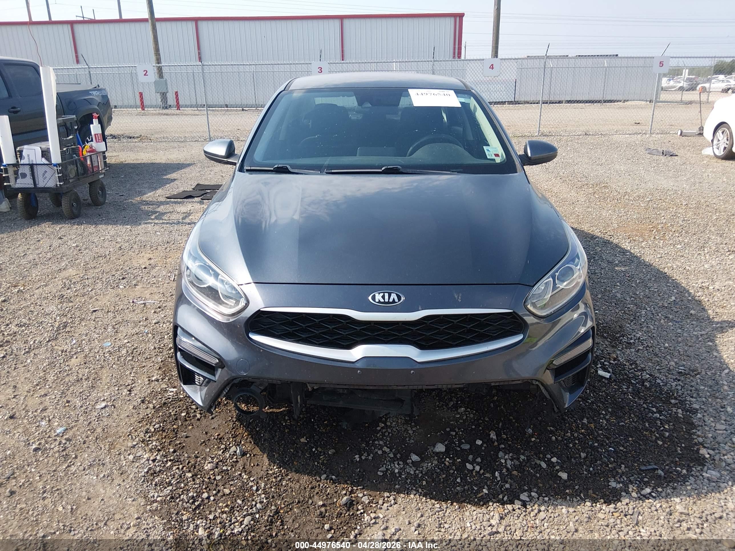 2021 Kia Forte Lxs Gray vin: 3KPF24AD8ME376617
