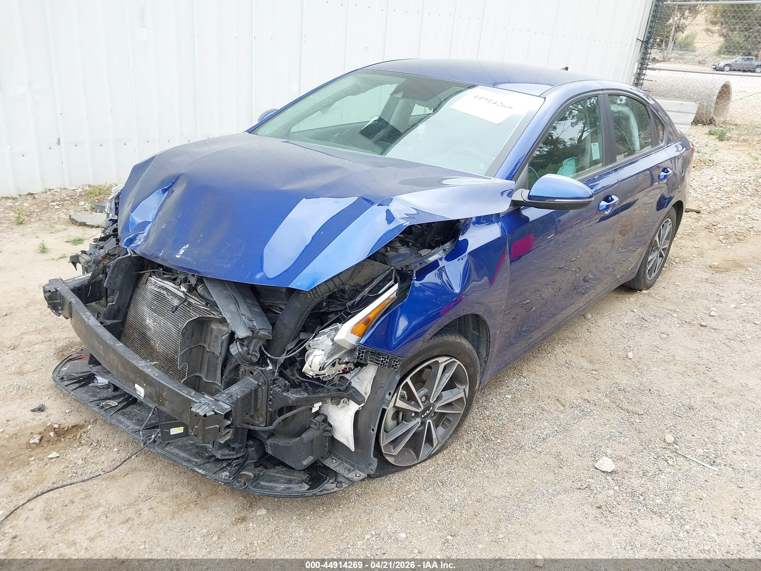 2023 Kia Forte Lxs Blue vin: 3KPF24AD8PE571377