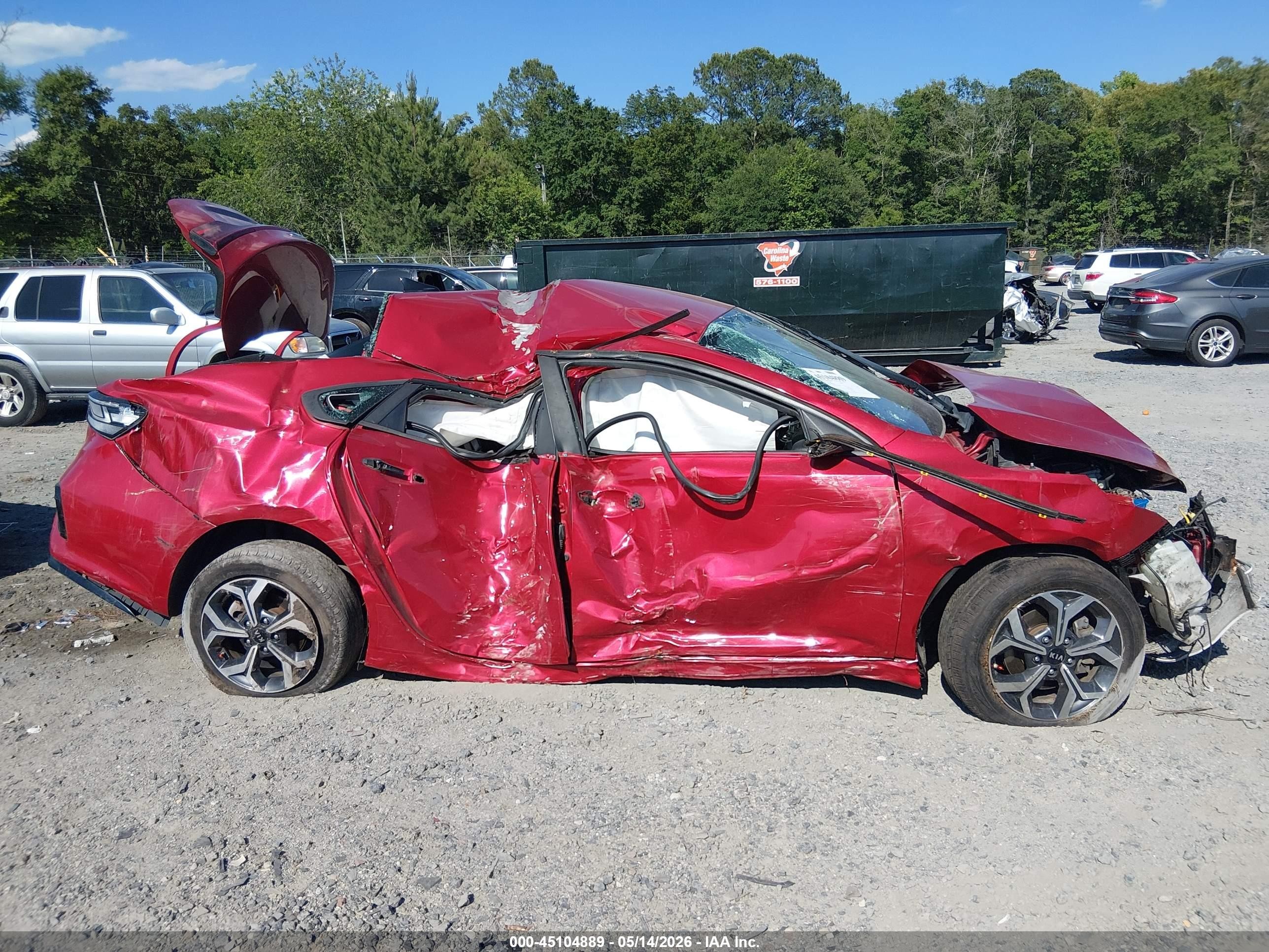 2019 Kia Forte Lxs Red vin: 3KPF24AD9KE129121