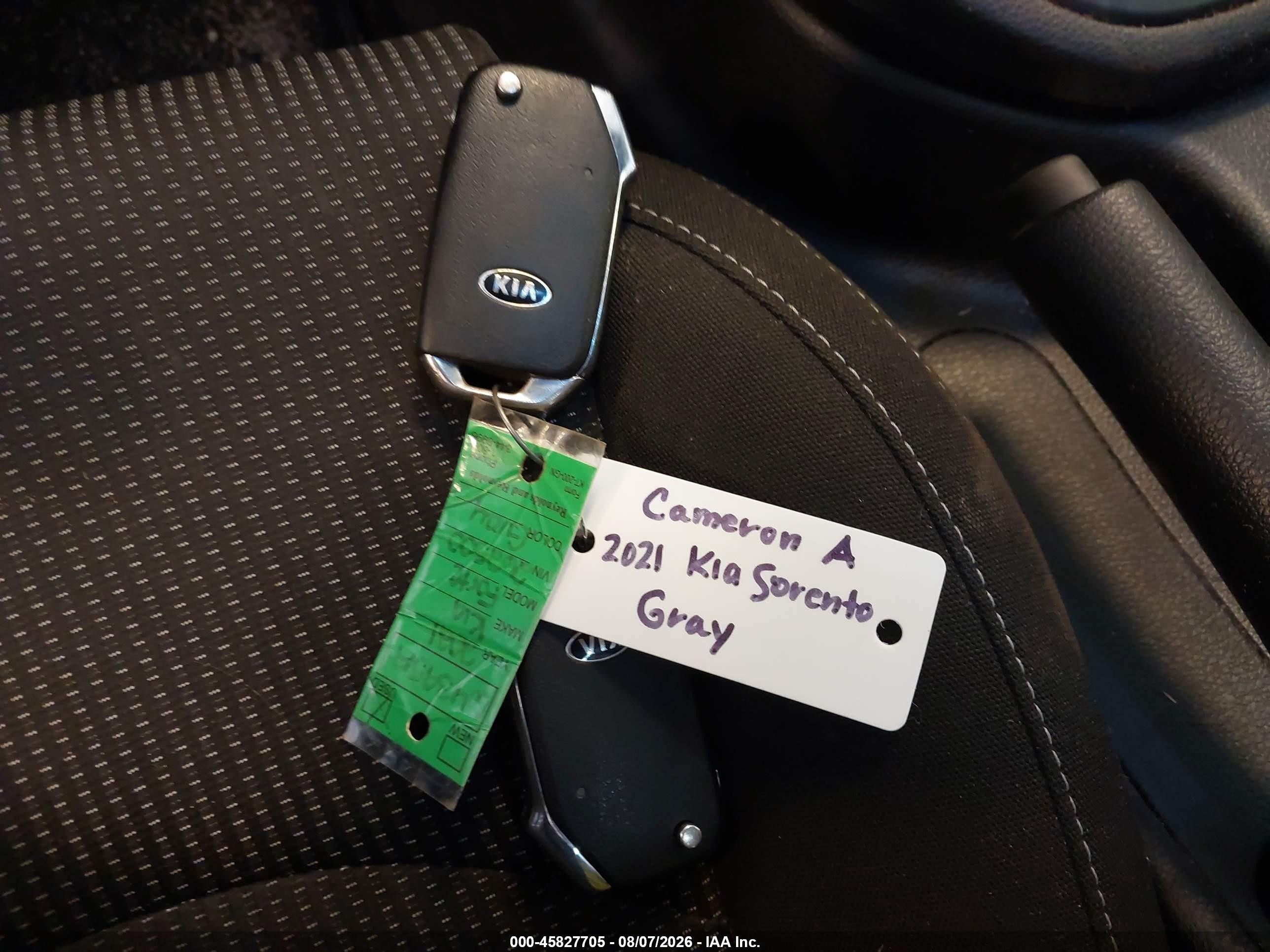 2021 Kia Forte Fe/lxs Gray vin: 3KPF24AD9ME262500