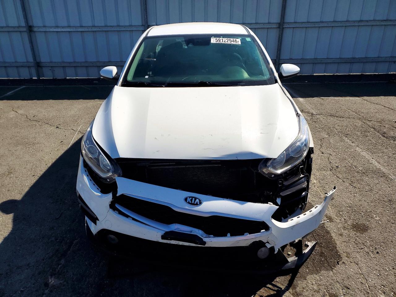 2021 Kia Forte Lxs White vin: 3KPF24AD9ME302414