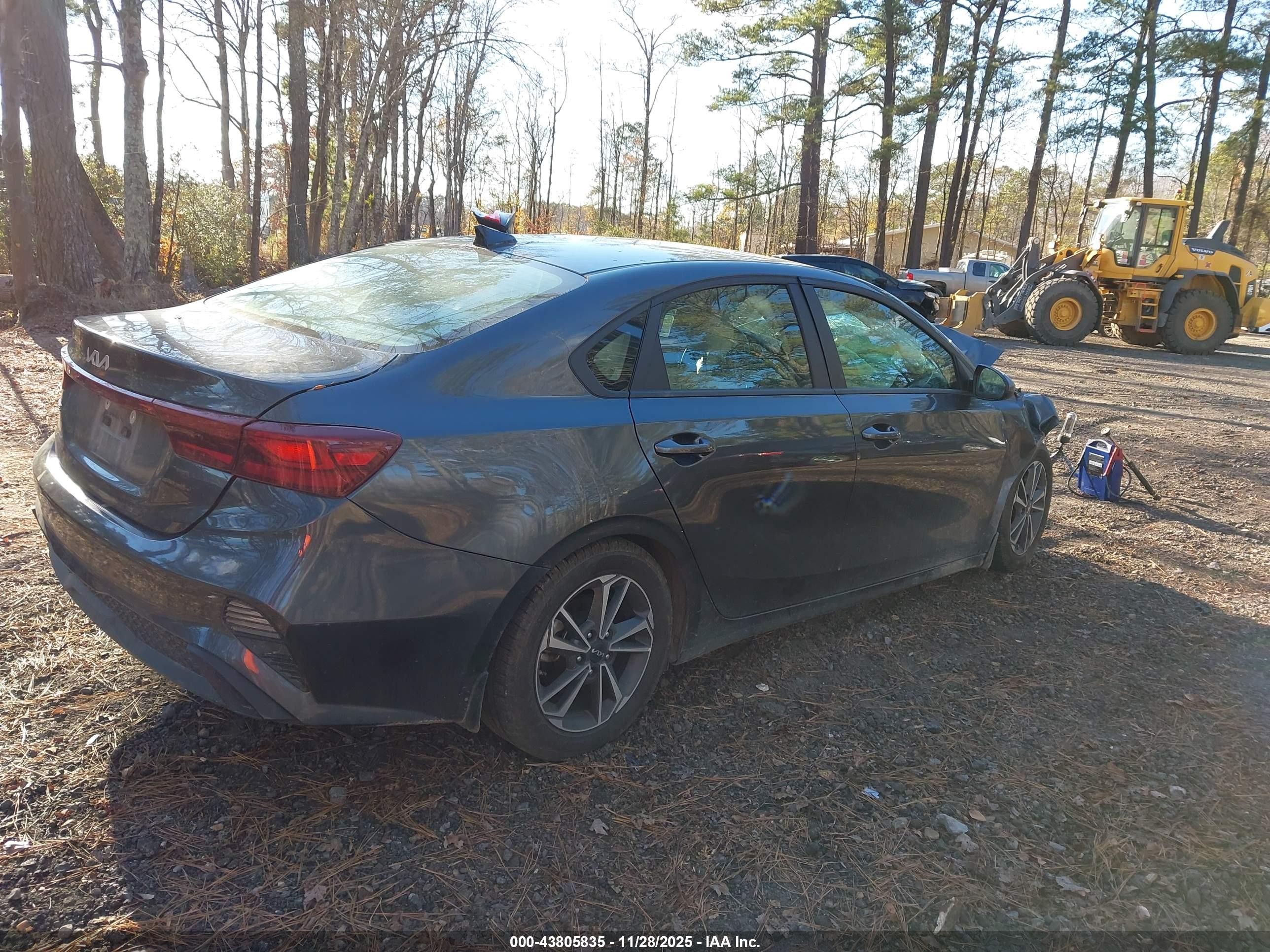 2023 Kia Forte Lxs Серый vin: 3KPF24AD9PE609912